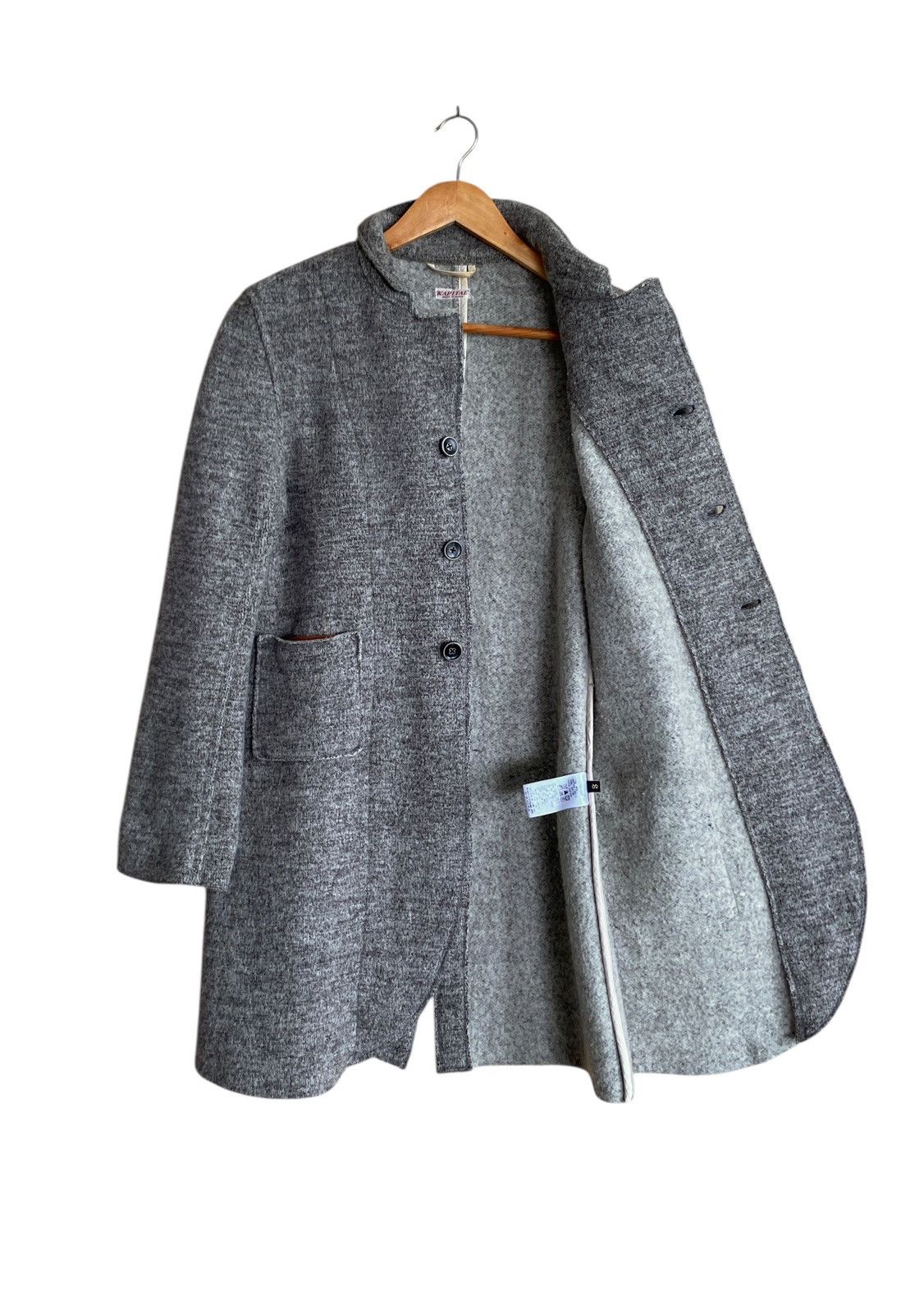 Kapital Rare Vintage Kapital Coat Tyroleon Wool Nomad Jacket 2009s Size US S / EU 44-46 / 1 - 3 Thumbnail