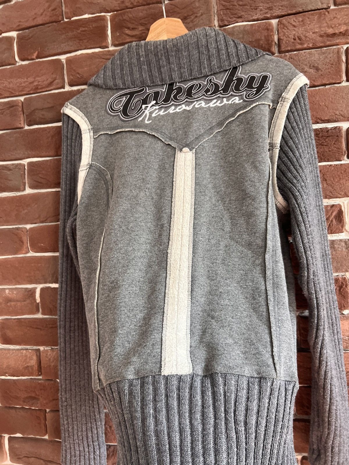Takeshy Kurosawa × Vintage TAKESHY KUROSAWA Black Wool Sweater Pullover Jumper Japan Size US M / EU 48-50 / 2 - 12 Thumbnail