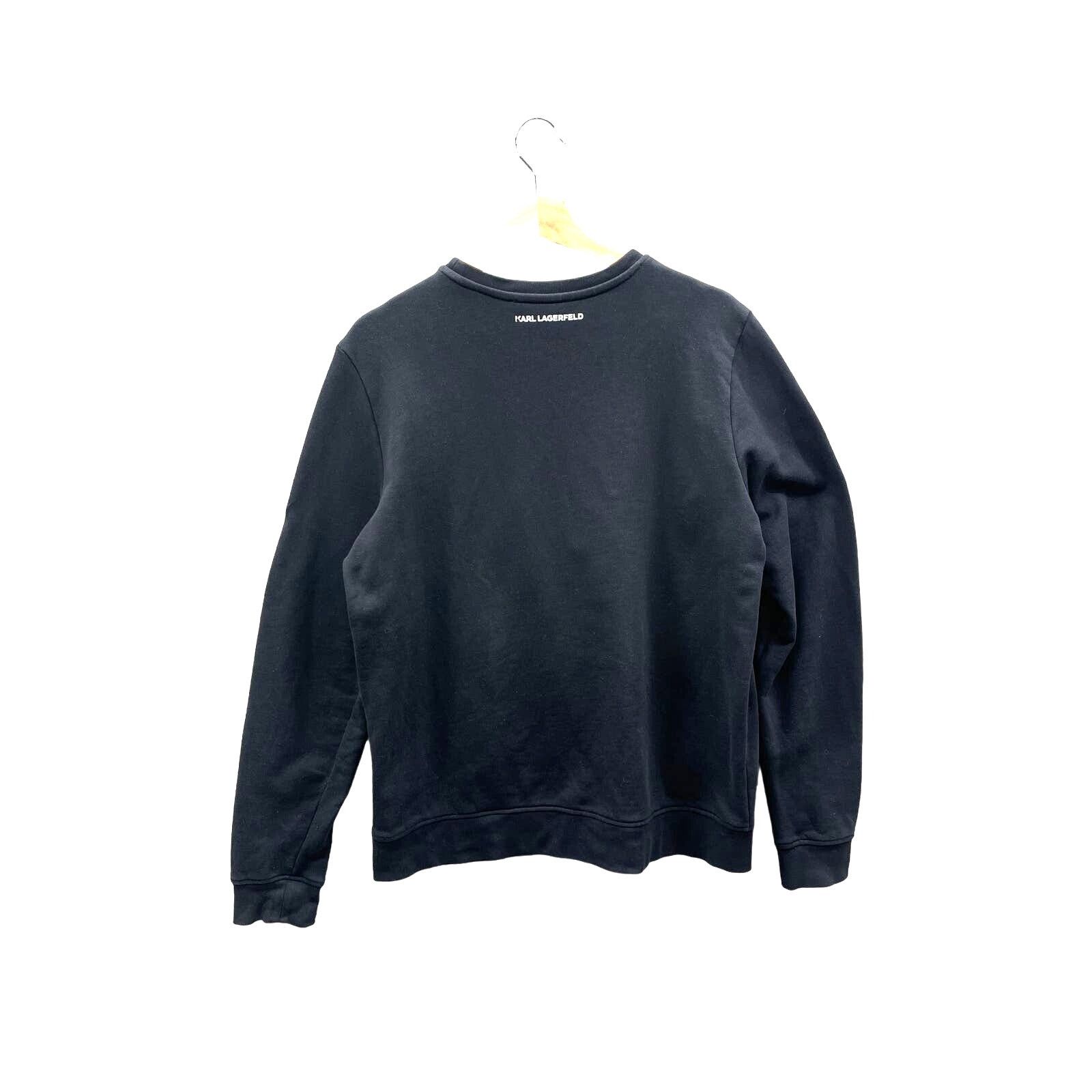 Designer × Karl Lagerfeld Karl Lagerfeld Abstract Graphic Embroidered Sweatshirt Size US XL / EU 56 / 4 - 2 Thumbnail