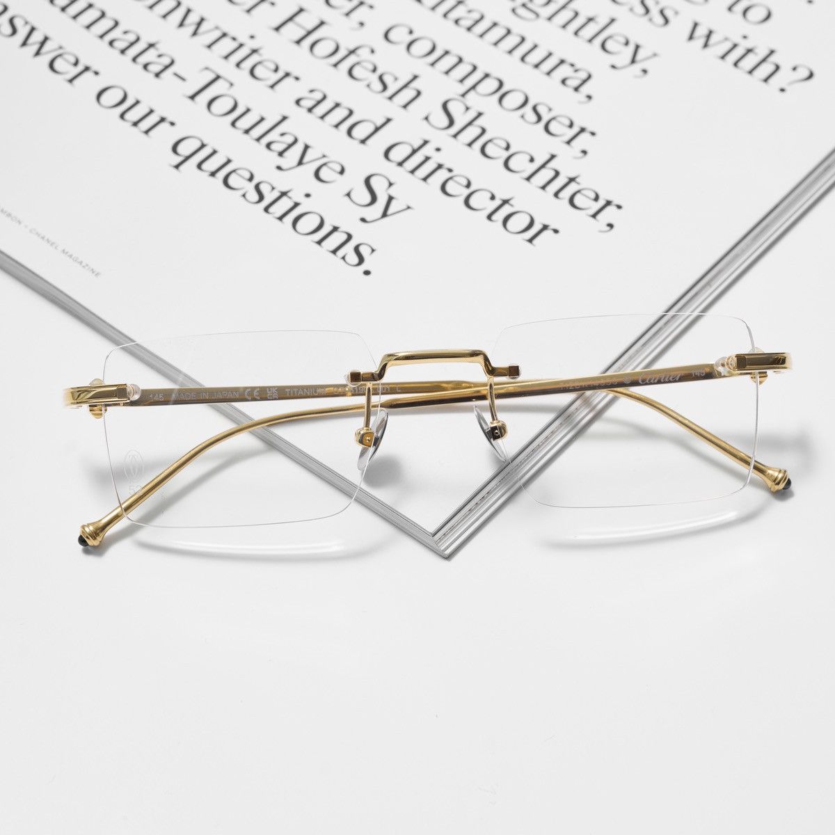 Cartier CARTIER CT0619O 001 GLASSES Size ONE SIZE - 5 Thumbnail