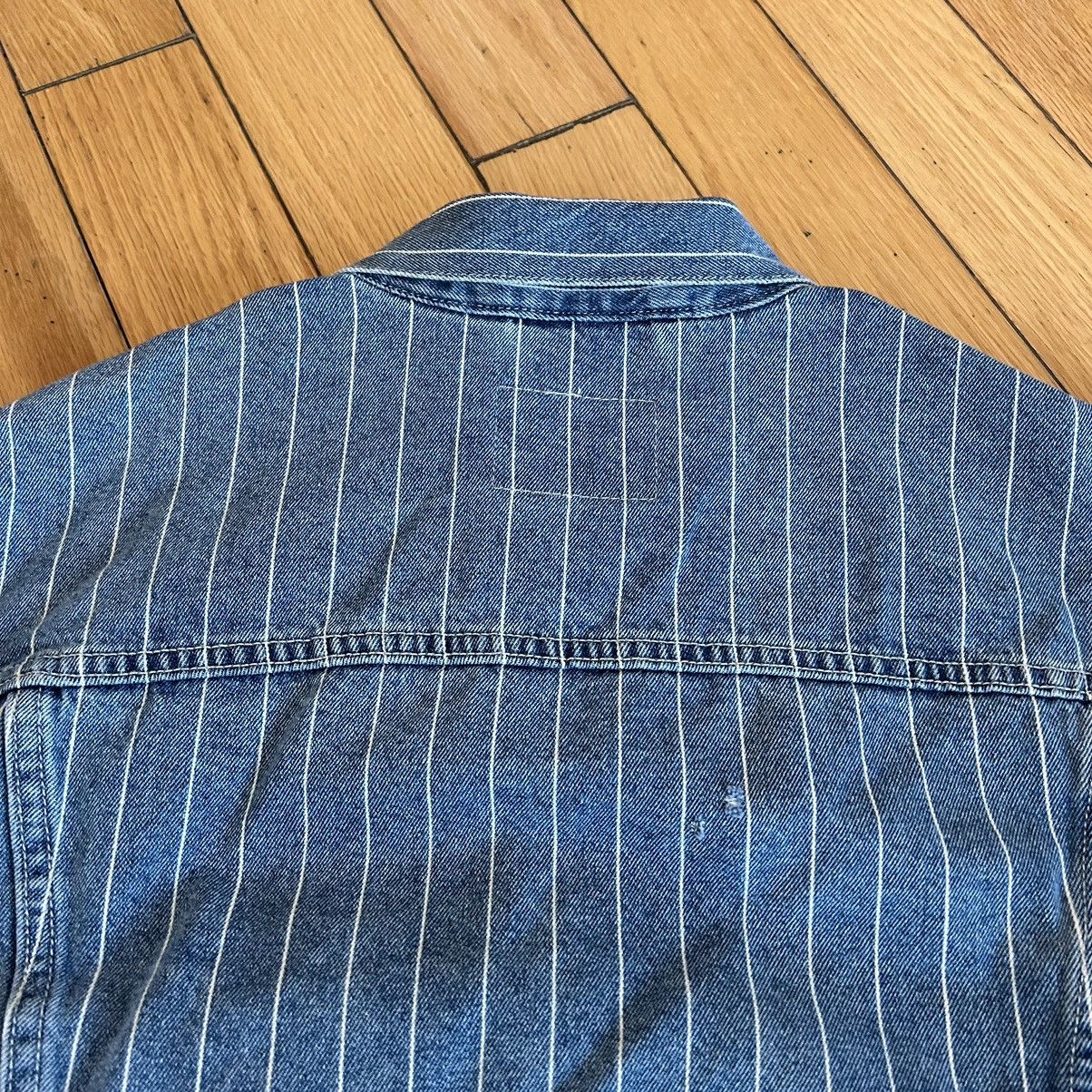 Supreme Supreme x Levi’s Pinstripe Trucker Jacket Medium Size US M / EU 48-50 / 2 - 7 Thumbnail