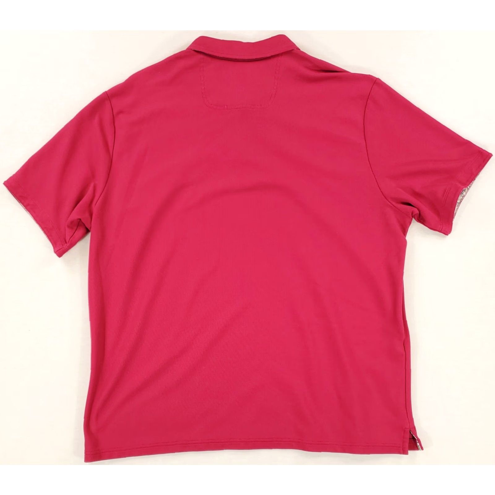 Tommy Bahama Tommy Bahama Island Zone Polo Shirt Short Sleeve Magenta Mens XXL Size US XXL / EU 58 / 5 - 4 Thumbnail