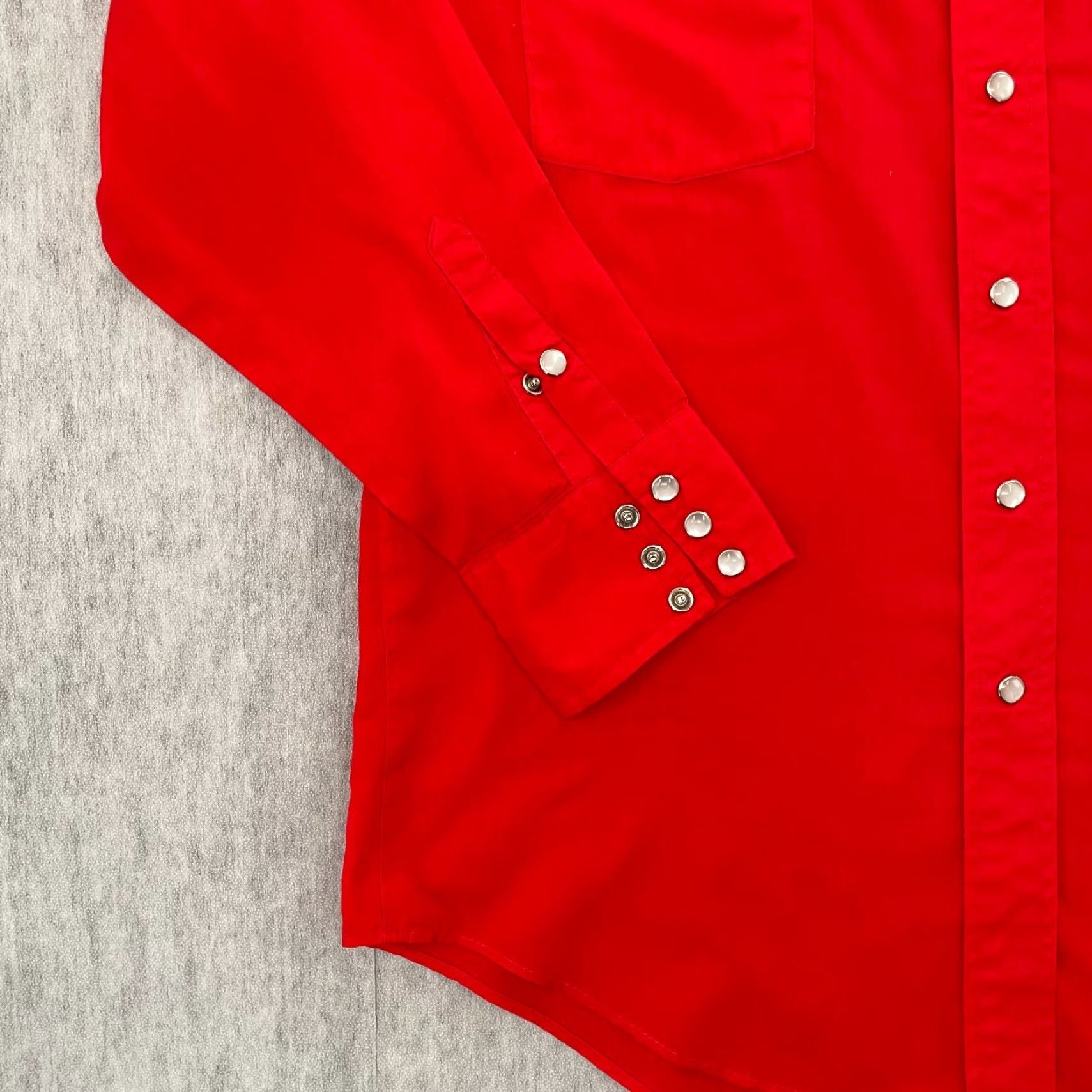 Vintage VINTAGE Malco Modes Shirt Adult 16/33 Red San Francisco Pearl Snap Western Mens Size US L / EU 52-54 / 3 - 4 Thumbnail