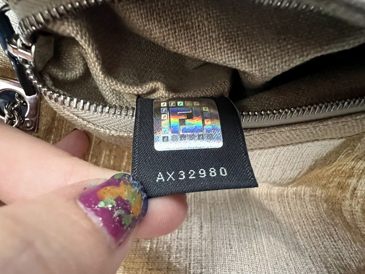 Fendi Fendi Embellished Canvas Baguette Size ONE SIZE - 17 Thumbnail