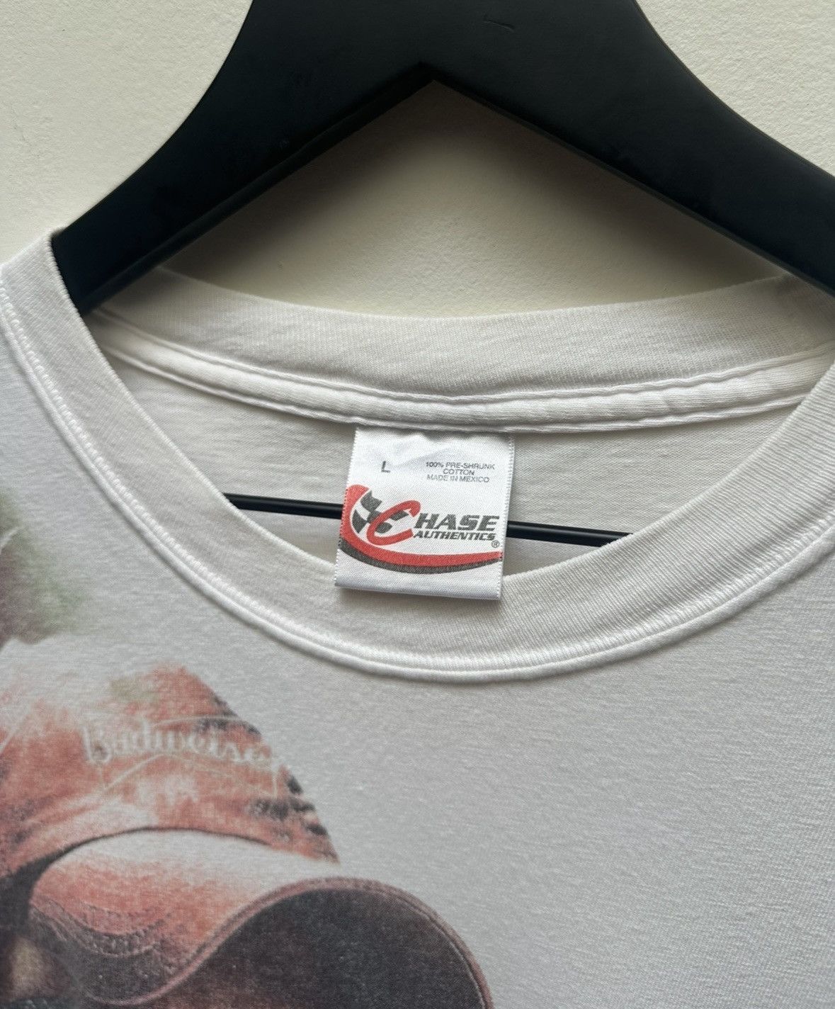 NASCAR 2007 Dale Earnhardt Budweiser Racing T-Shirt Size US L / EU 52-54 / 3 - 4 Thumbnail