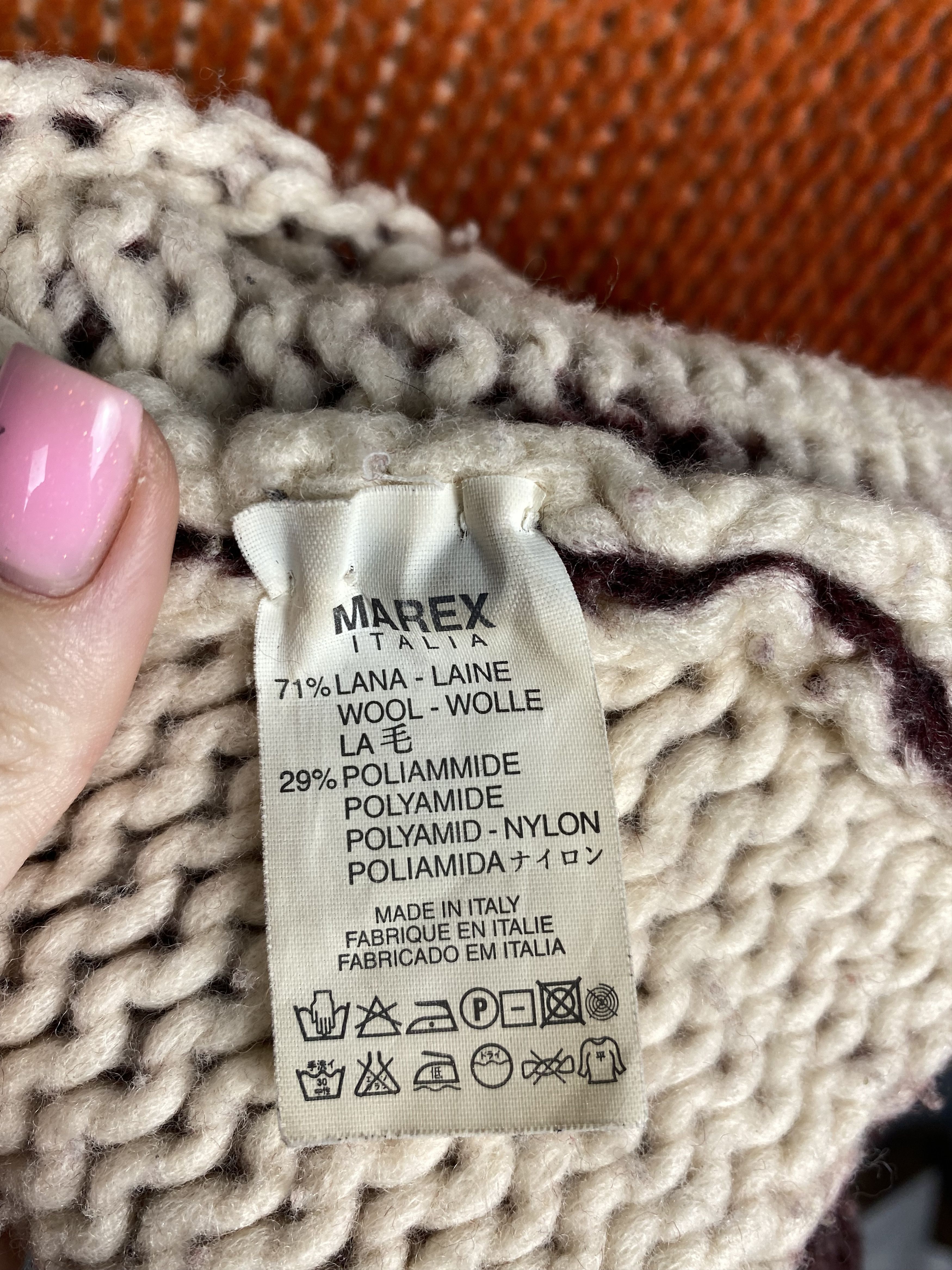 Other Angelo Marani Made in Italy Wool Knit Sweater Y2K Size M / US 6-8 / IT 42-44 - 4 Thumbnail