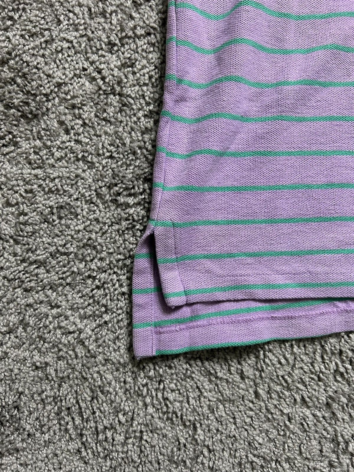 Polo Ralph Lauren Vintage 80s Polo Ralph Lauren Striped Lilac Size US L / EU 52-54 / 3 - 4 Thumbnail