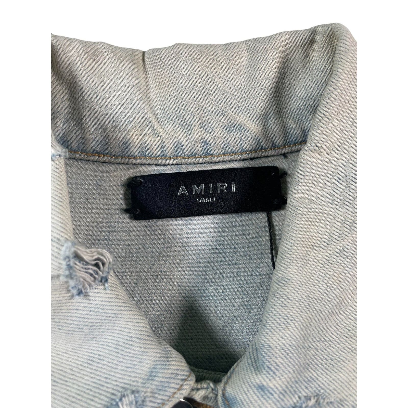Amiri Amiri 'Skyline' Denim Jacket Size US S / EU 44-46 / 1 - 4 Thumbnail