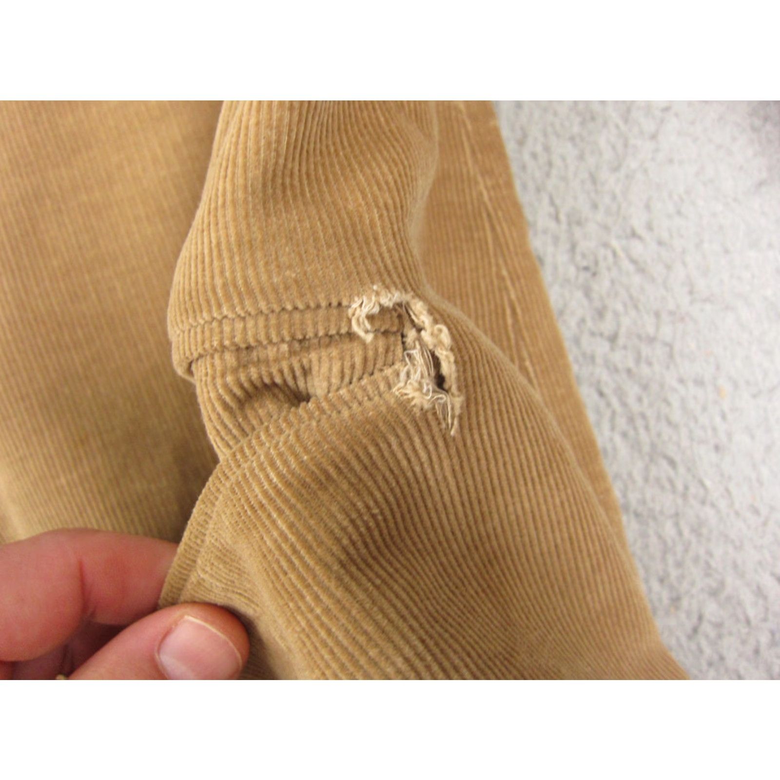 Levi's VINTAGE Levi's Blazer Mens 42 Brown Corduroy 80s 90s Styles Jacket Single-Breasted Notch Two-Button Size 42R - 7 Thumbnail