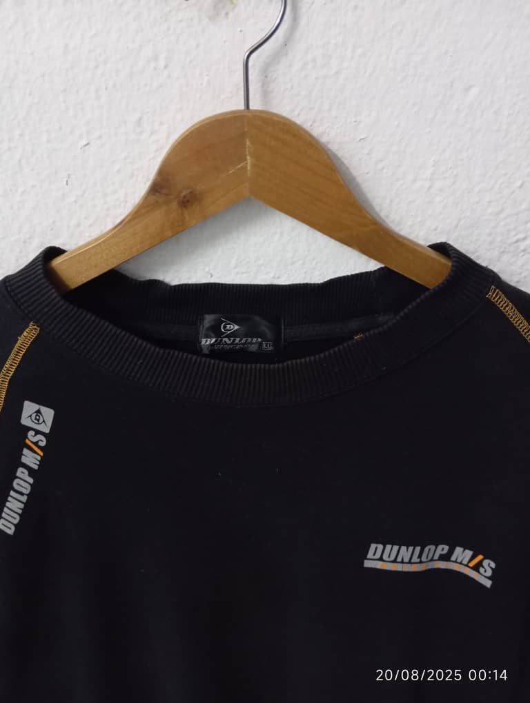 Dunlop Vintage Dunlop Motorsport Sweatshirt Size US L / EU 52-54 / 3 - 3 Thumbnail