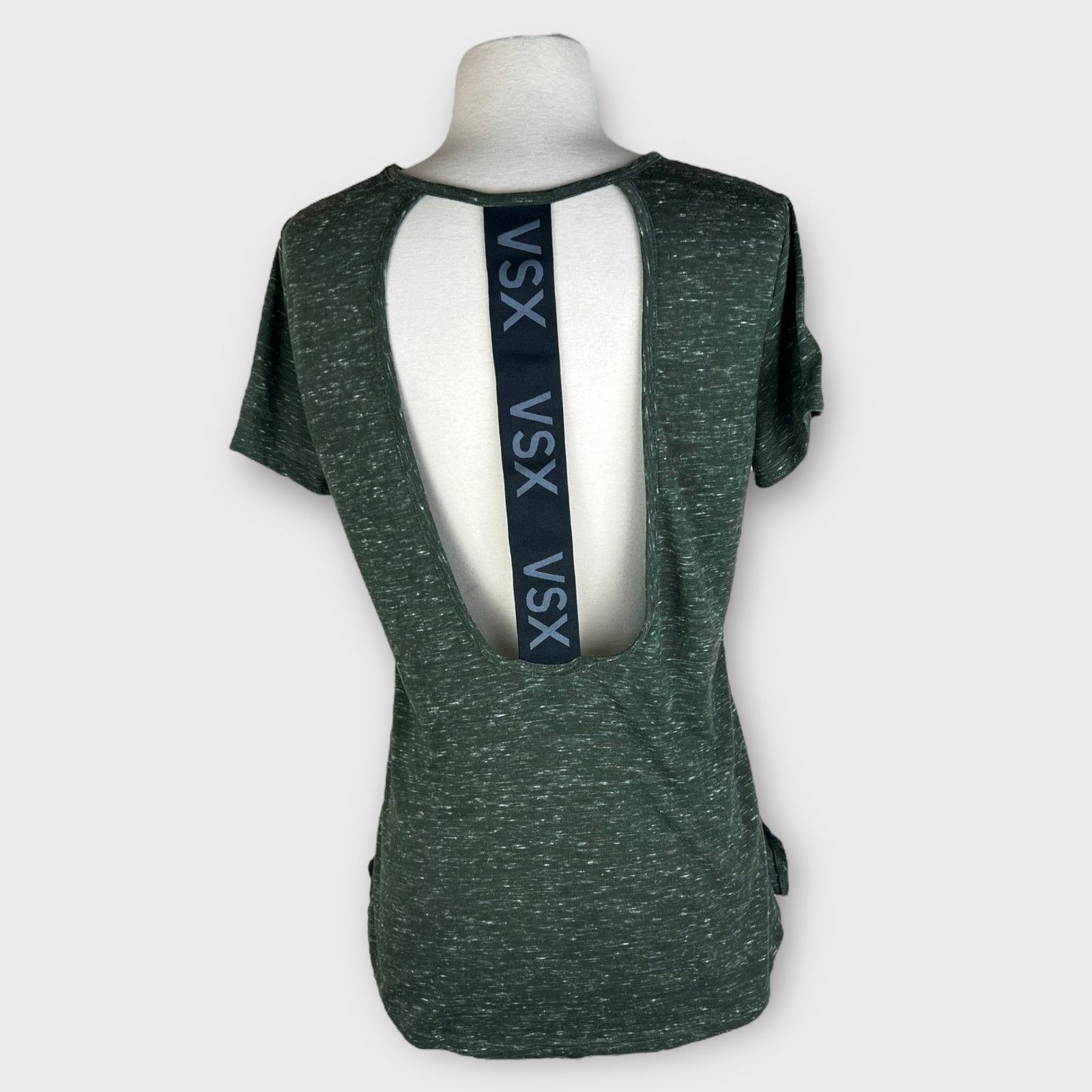 Victoria's Secret Victoria's Secret VSX SPORT | LOGO Cutout Active Top Green Size M / US 6-8 / IT 42-44 - 2 Thumbnail
