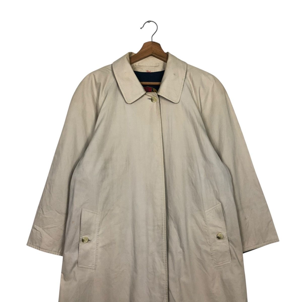 Burberry 🔥VINTAGE LONG TRENCH COATS JACKET BURBERRYS MADE IN ENGLAND Size US M / EU 48-50 / 2 - 5 Thumbnail