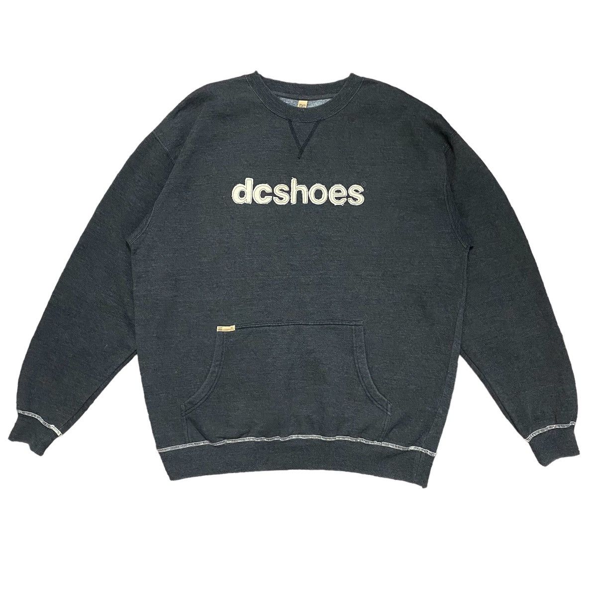 DC Dc Shoes Spellout Sweatshirt Hoodie Skater Thrasher Y2K Size US L / EU 52-54 / 3 - 1 Thumbnail