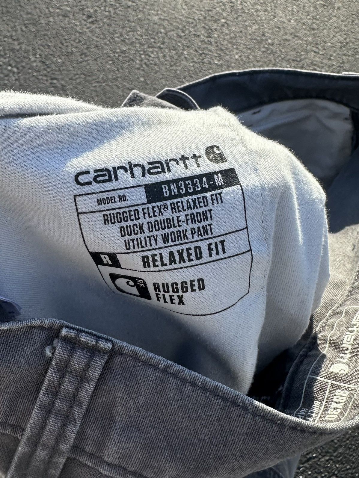 Carhartt Carhartt double knee relaxed grey pants size 38 x 30 Size US 38 / EU 54 - 5 Thumbnail