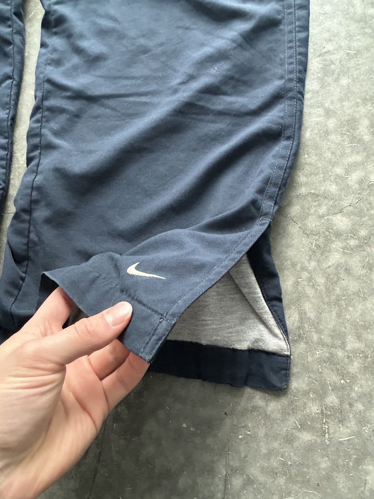 Nike Vintage Y2K Nike Track Pants Baggy Drill Nylon Size US 34 / EU 50 - 3 Thumbnail