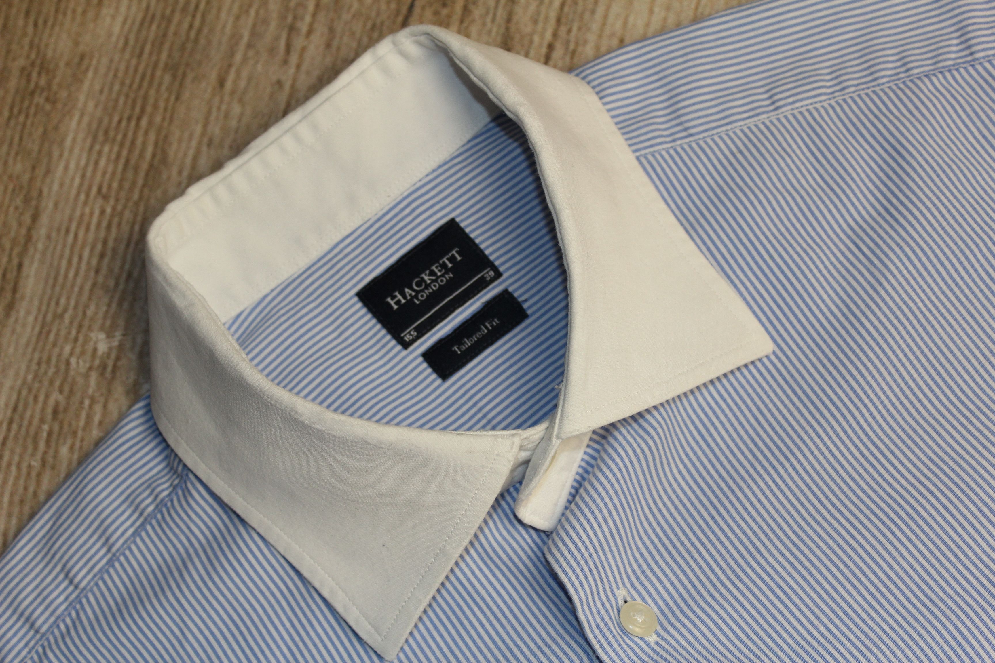 Hackett Hackett Long Sleeve Striped Shirt Top Size M Size US M / EU 48-50 / 2 - 1 Thumbnail