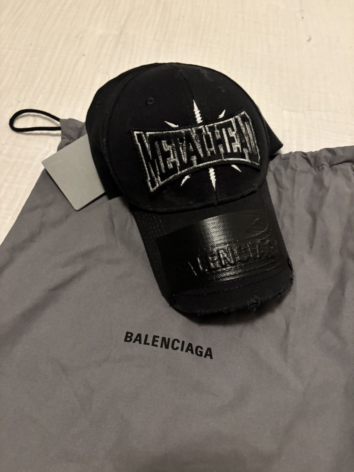 Balenciaga BALENCIAGA METALHEAD CAP Size ONE SIZE - 1 Thumbnail