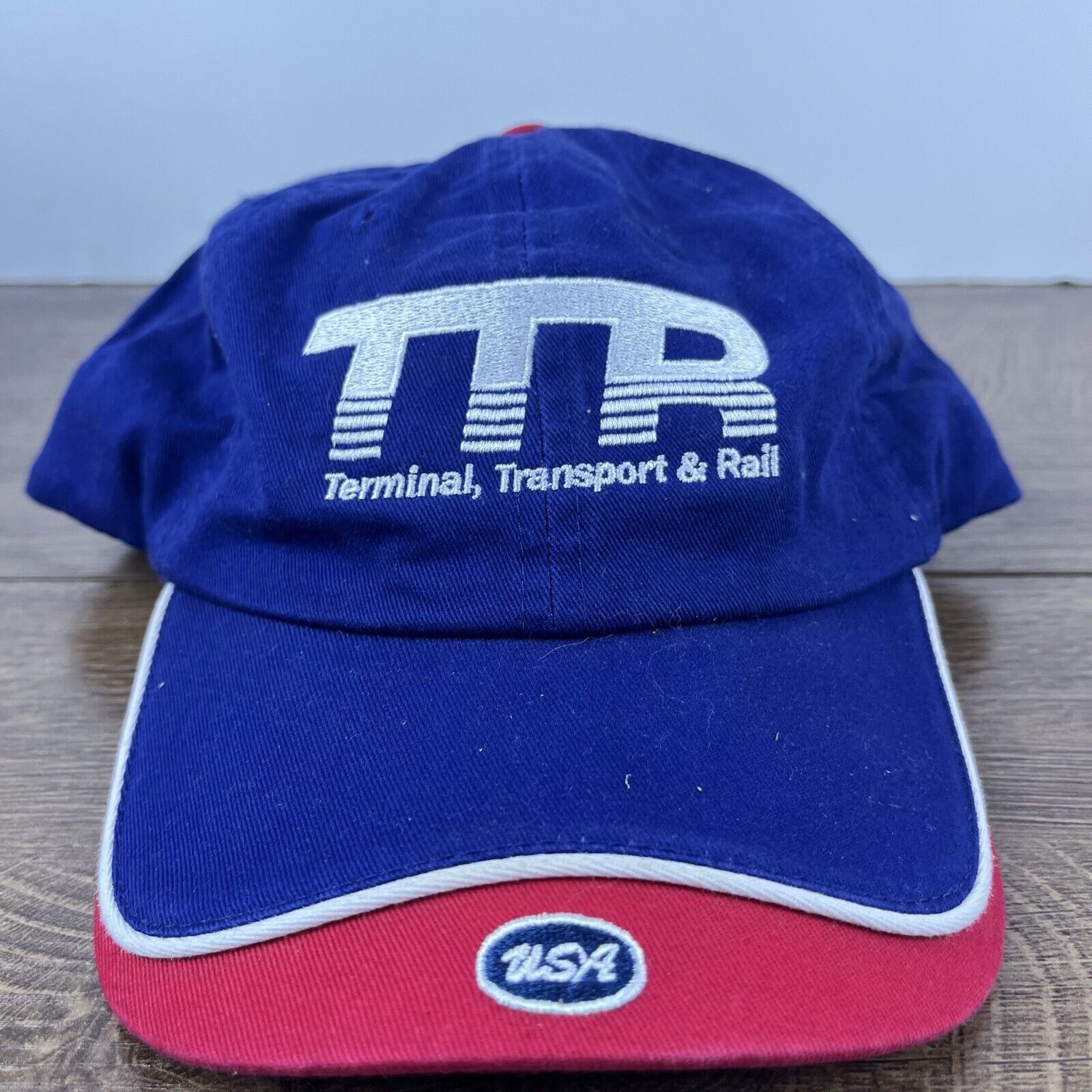 Other TTR Hat Terminal Transport Rail Hat Blue Adjustable Hat Blue Size ONE SIZE - 2 Thumbnail