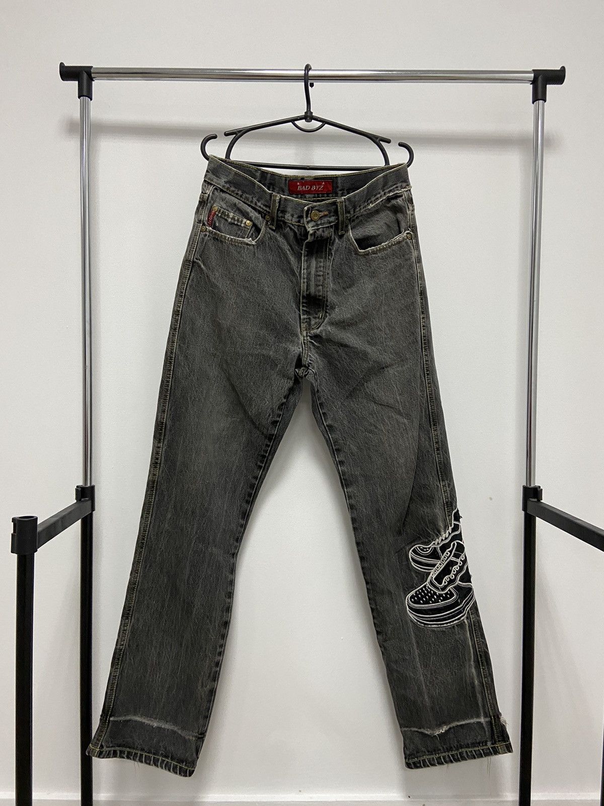 Japanese Brand × Vintage Pants Vintage jeans Sneakers Skate Bad Byz BB6 Japanese Size US 34 / EU 50 - 3 Thumbnail