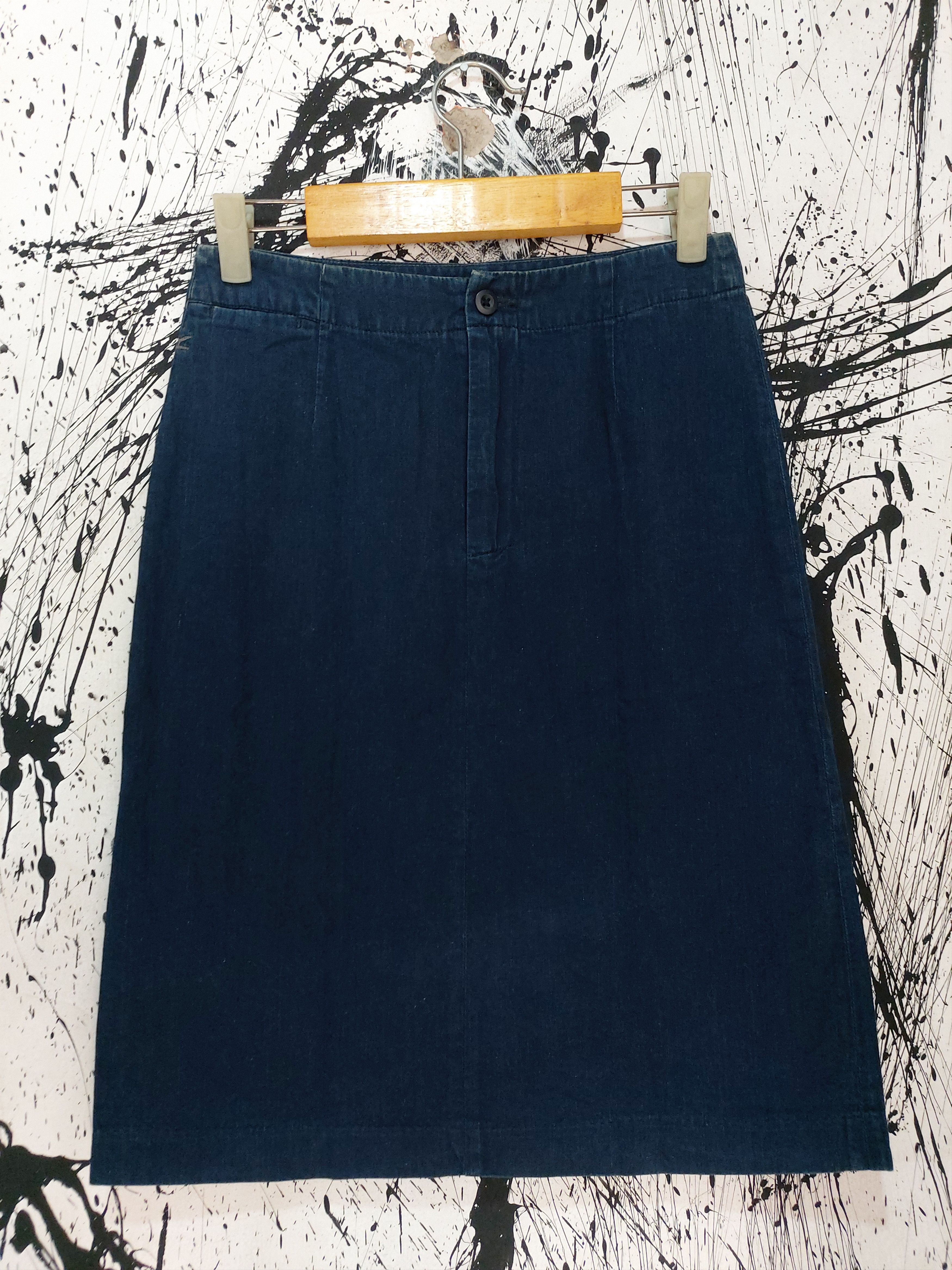 45rpm 45RPM STUDIO INDIGO CLASSIC MIDI SKIRT Size 28" / US 6 / IT 42 - 1 Thumbnail