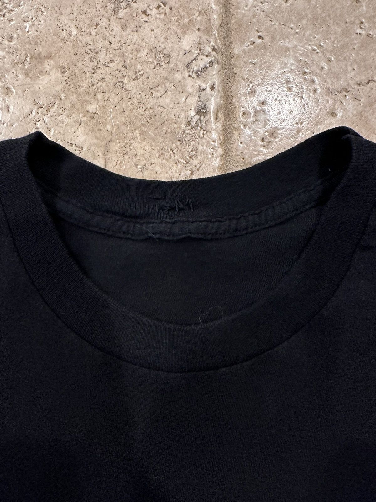 StraightFaded × Vintage Vintage Blank Black Late 90s Tee Size US L / EU 52-54 / 3 - 6 Thumbnail