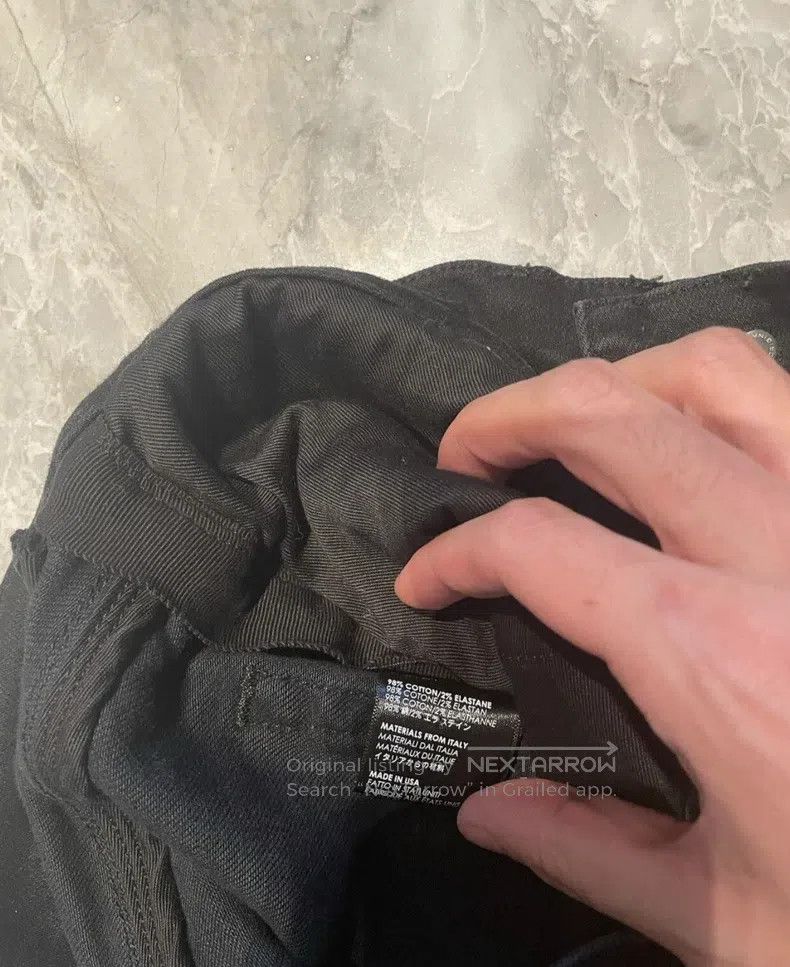 Amiri Amiri Classic Rainbow Patchwork Black Jeans, Size 30 Size US 30 / EU 46 - 4 Thumbnail