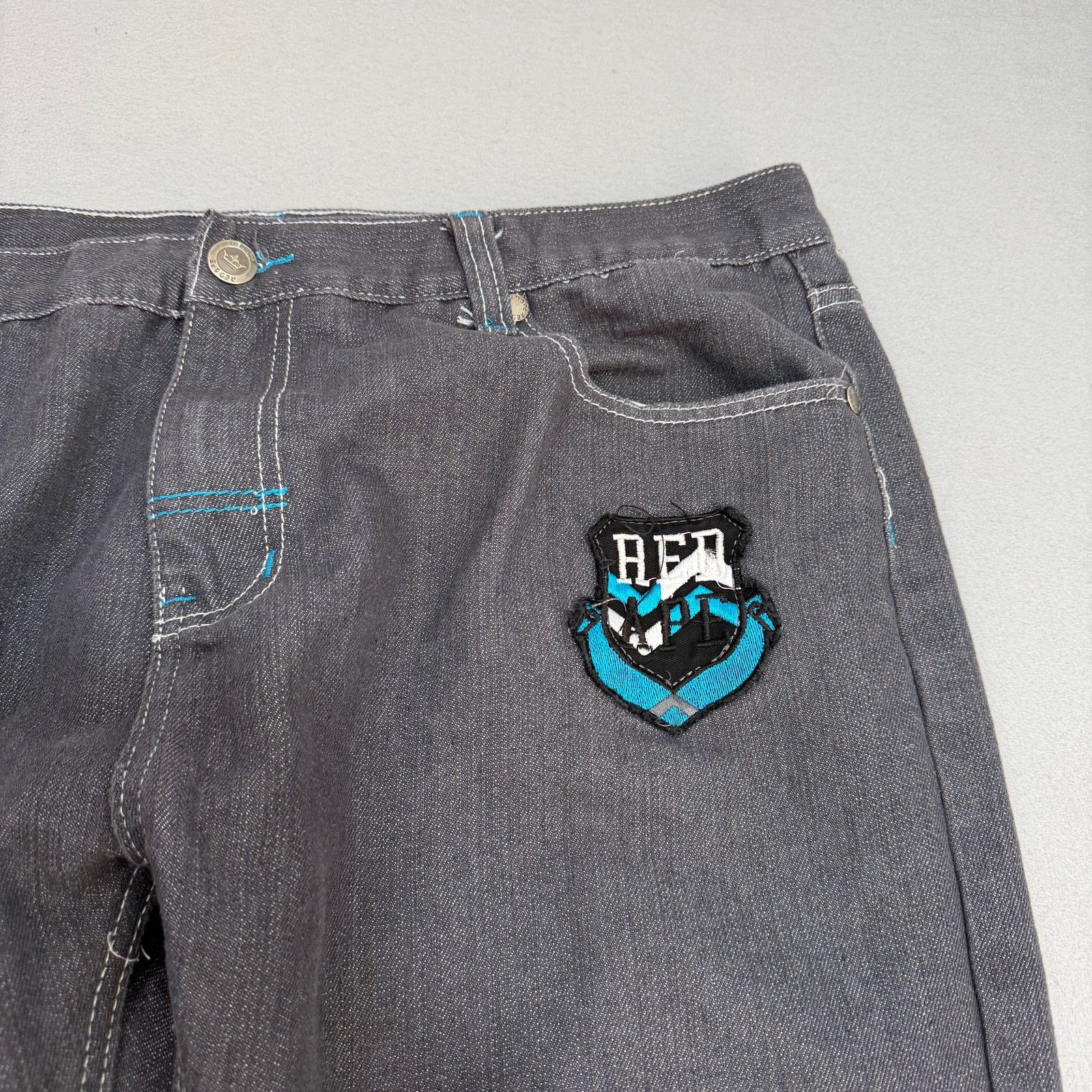 Vintage Vintage Red Ape Jeans 42x30 Embroidered Baggy Skater Cyber Size US 42 / EU 58 - 4 Thumbnail