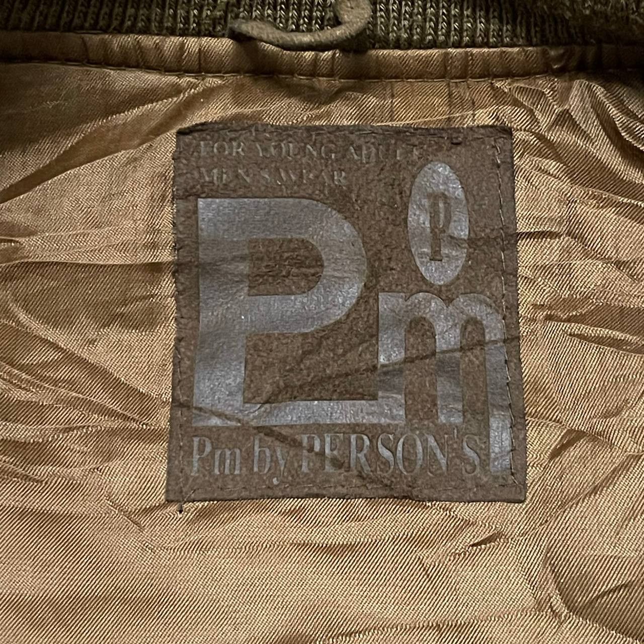 PERSON'S Vintage PM by Person's Leather Bomber/Varsity Jacket Size US M / EU 48-50 / 2 - 12 Thumbnail