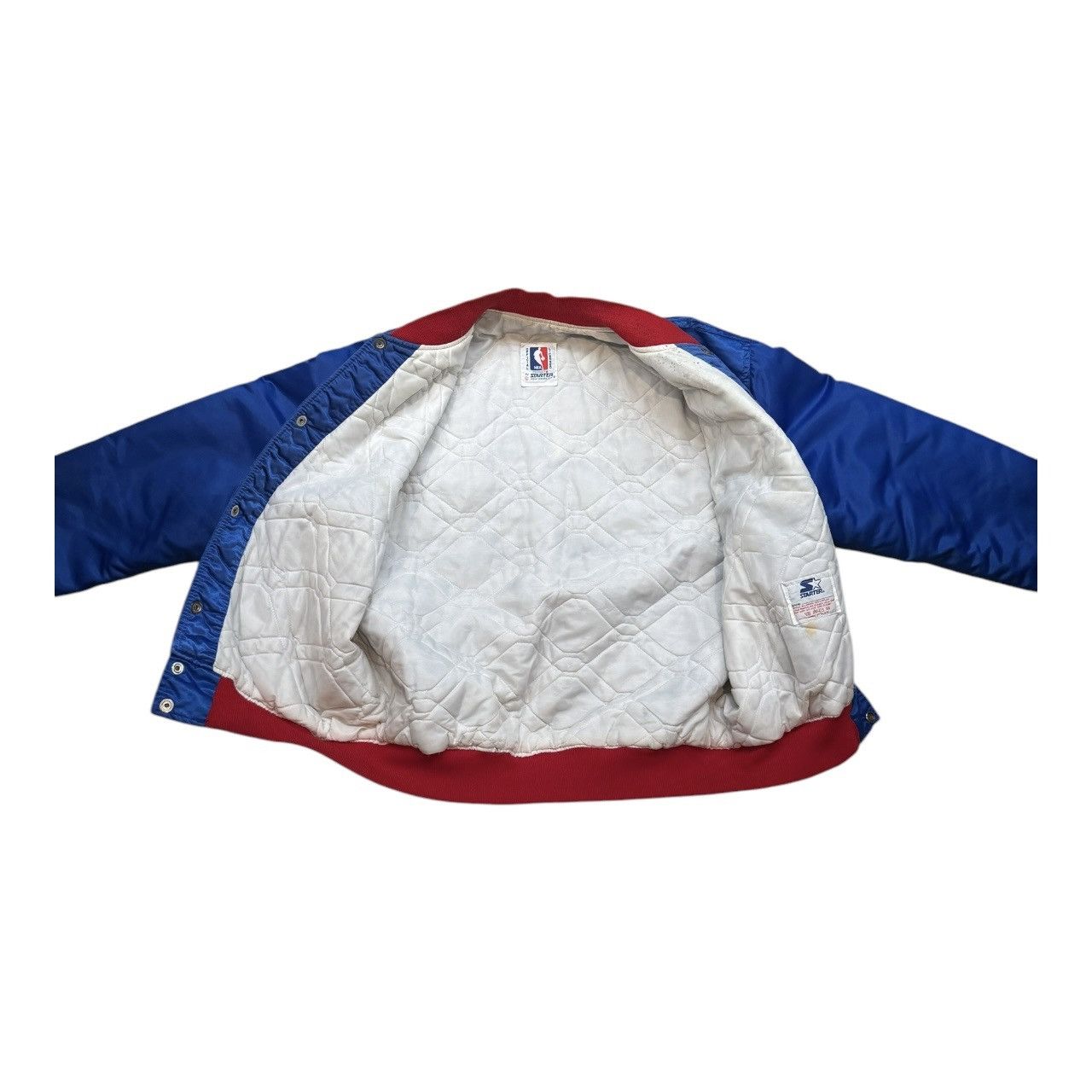 NBA × Starter Vintage 1985 New Jersey Nets Bomber Jacket Size US L / EU 52-54 / 3 - 2 Thumbnail