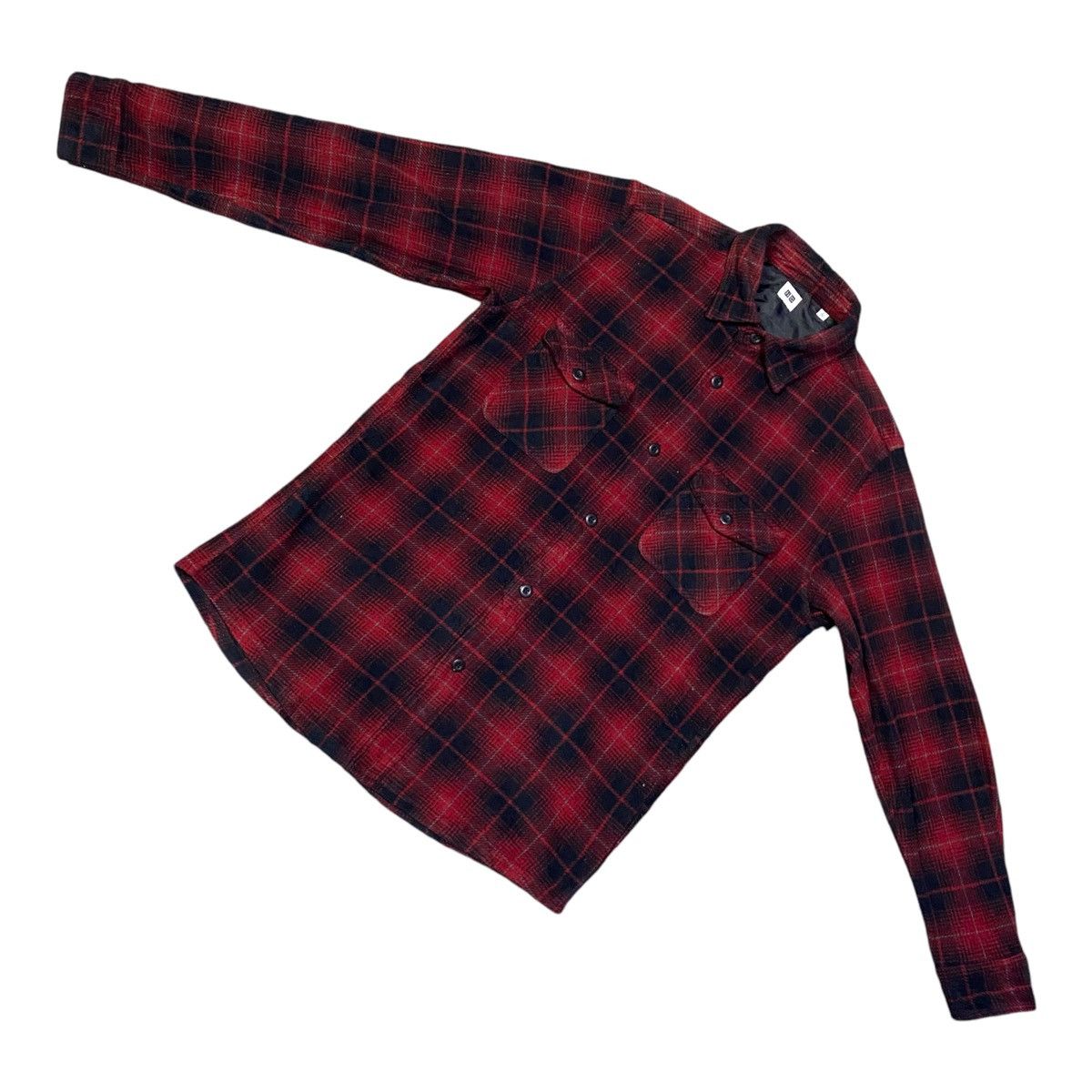 Japanese Brand × Uniqlo Uniqlo Flannel Button Up Shirt Size US L / EU 52-54 / 3 - 4 Thumbnail