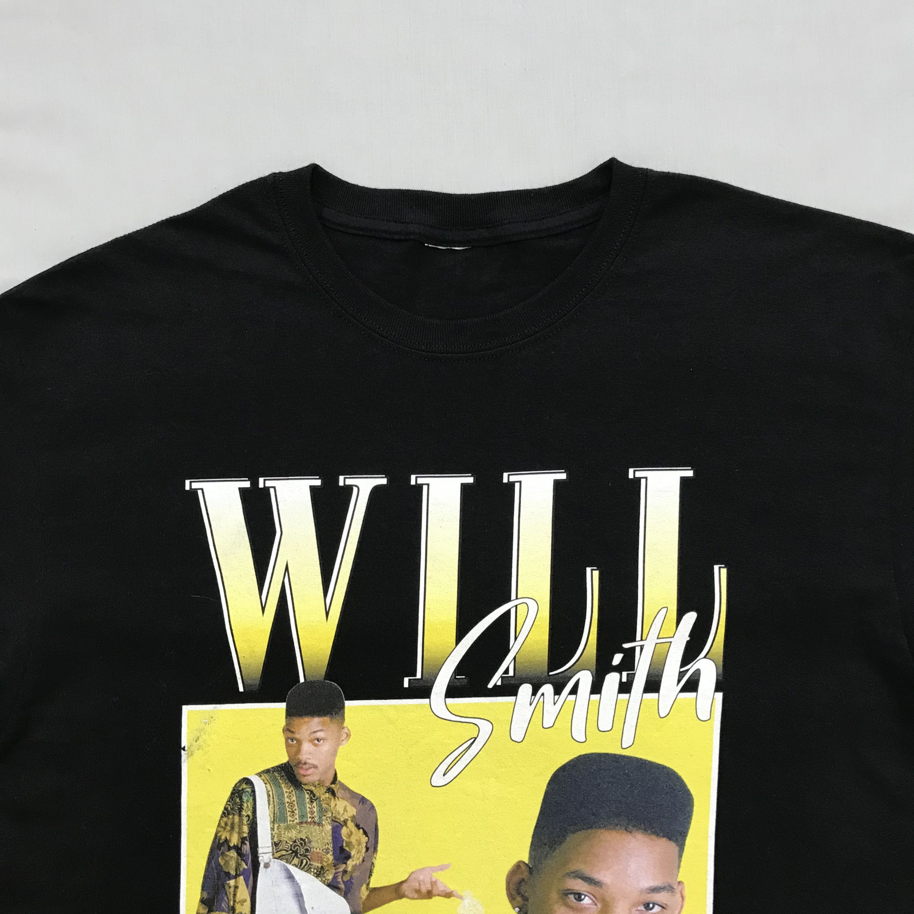 Vintage WILL SMITH Fresh Prince Vintage T-Shirt Band Tee 90s Movie Size US L / EU 52-54 / 3 - 3 Thumbnail