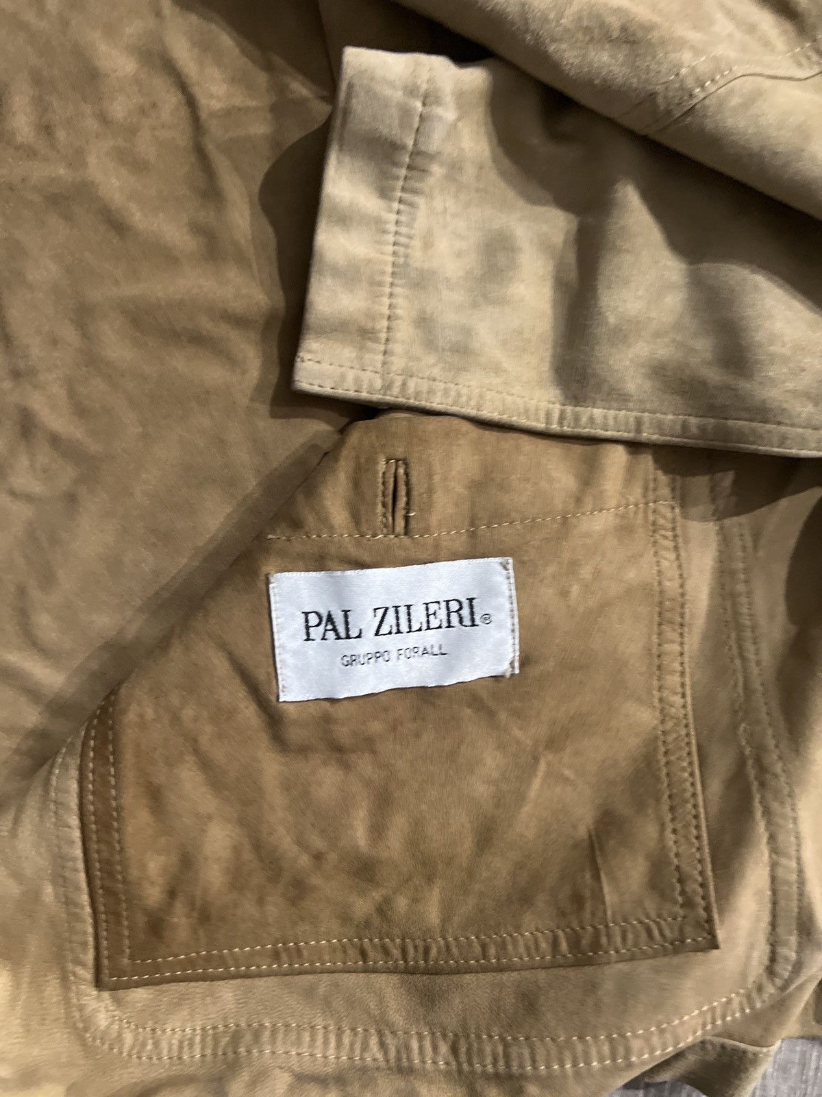 Pal Zileri Pal Zileri Suede-Look Jacket – Vintage Italian – Fits 3XL Size US XXL / EU 58 / 5 - 2 Thumbnail