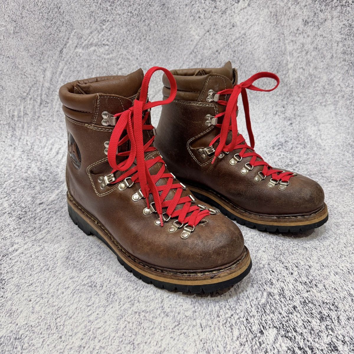 LOWA Vintage Heritage Lowa Germany Outdoor Hiking Boots UK8.5 Size US 9.5 / EU 42-43 - 3 Thumbnail