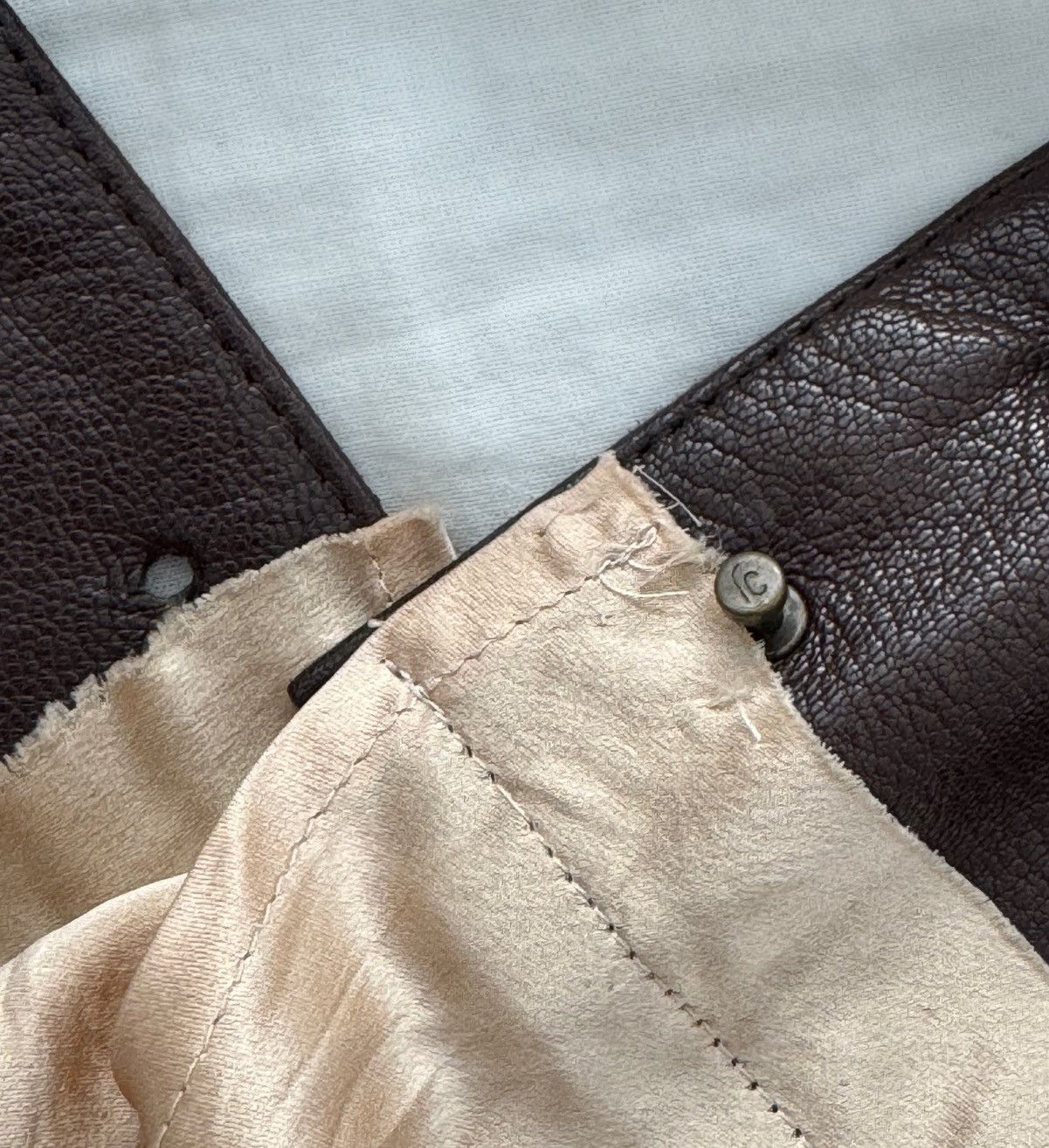 Roberto Cavalli Runway Roberto Cavalli silk skirt with leather waistband Size 27" / US 4 / IT 40 - 10 Thumbnail