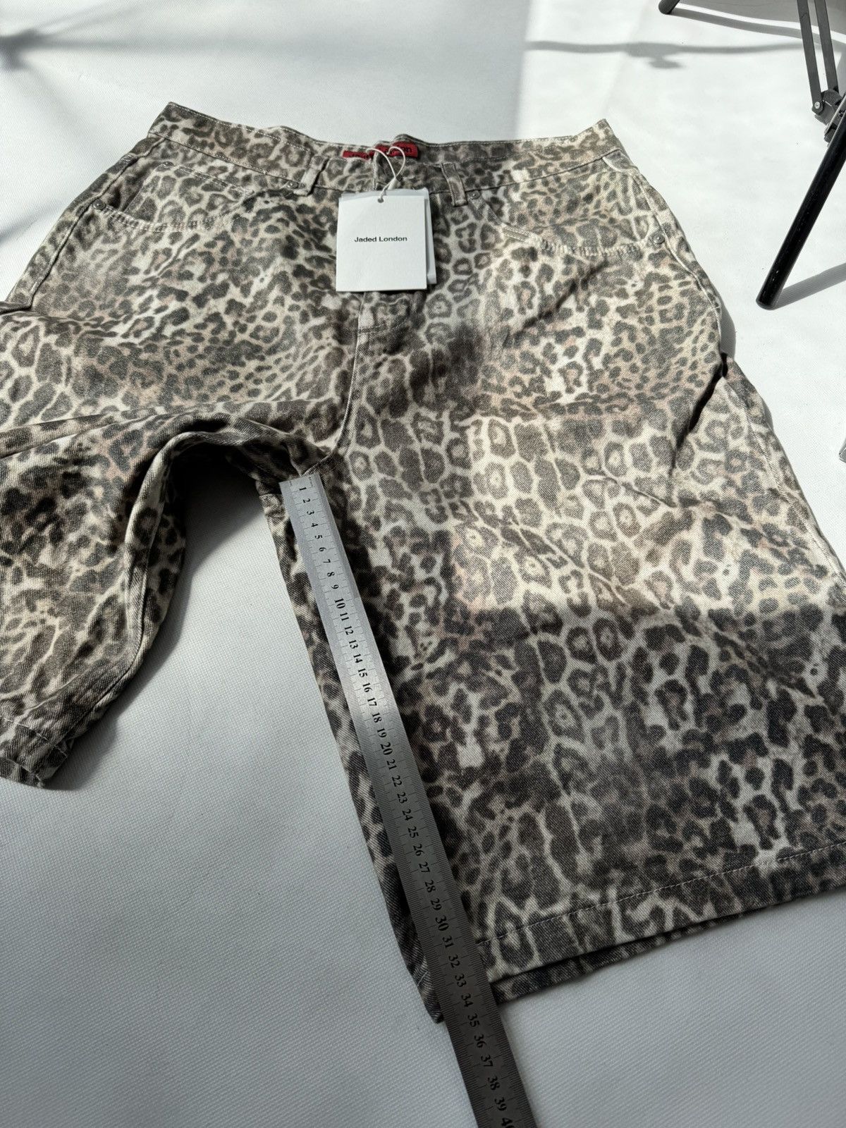 Jaded London Jaded London leopard Baggy shorts Sk8 Polar Skate Jorts Size US 30 / EU 46 - 16 Thumbnail