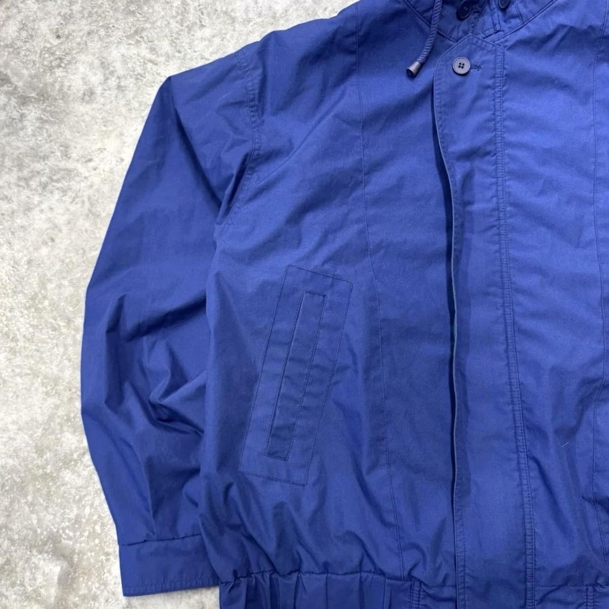 London Fog London Fog Jacket Mens LT Blue Nylon Zip Stand Collar Lined Windbreaker Long Bomber Casual Travel Size US L / EU 52-54 / 3 - 2 Thumbnail
