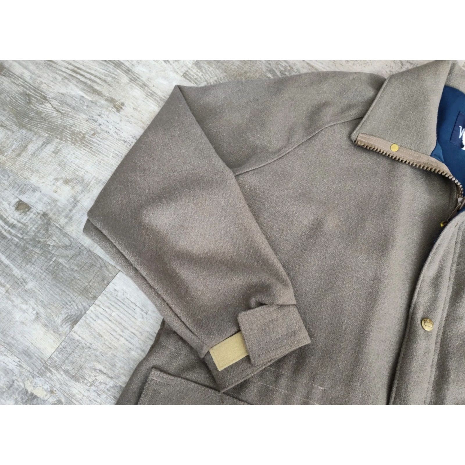 Vintage Vintage Woolrich Jacket Mens XL Beige Parka 60s 70s Outdoor Chore Workwear USA Made Wool Parka Size US XL / EU 56 / 4 - 4 Thumbnail