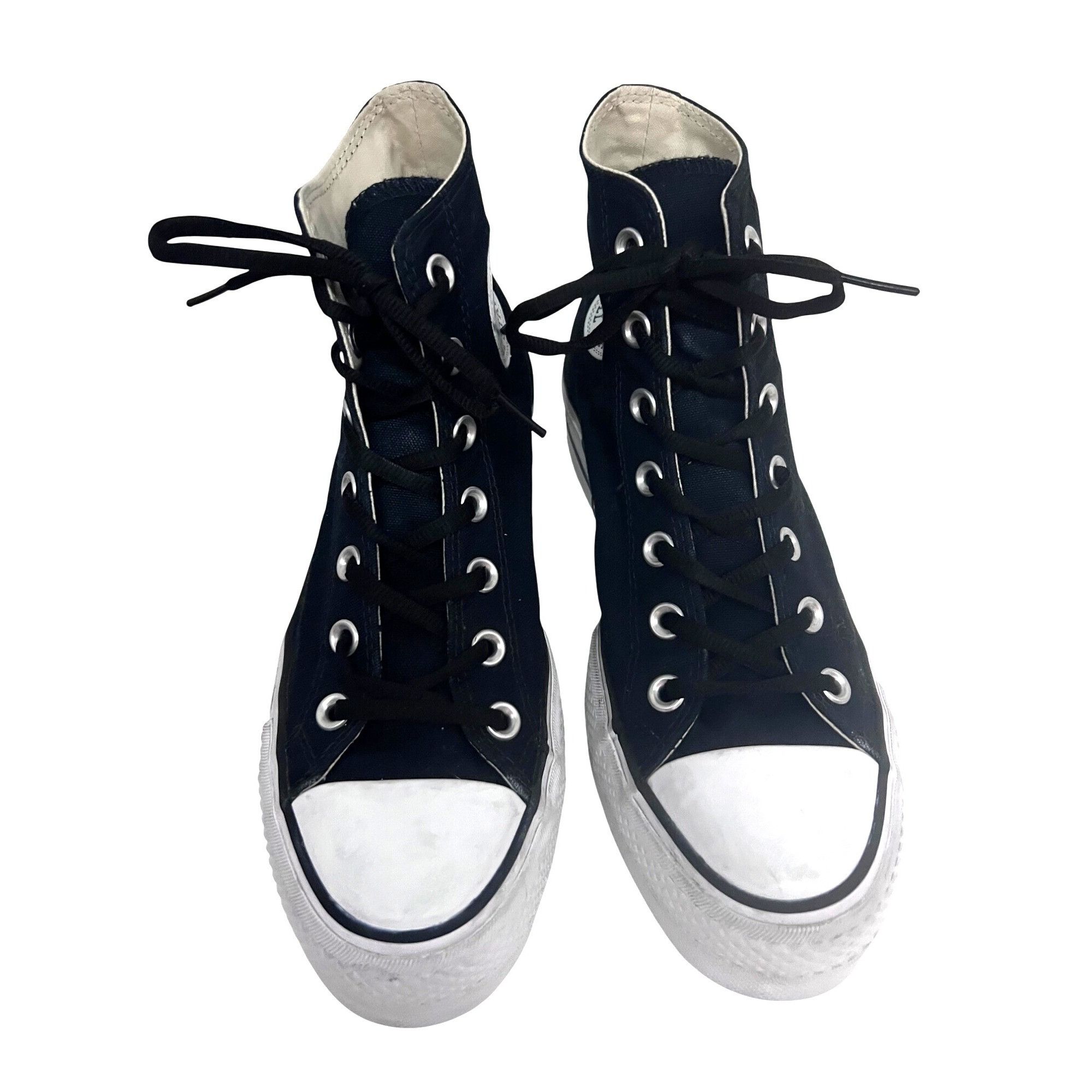 Converse Converse Chuck Taylor All Star Womens Platform Black White C Size US 8 / IT 38 - 8 Thumbnail