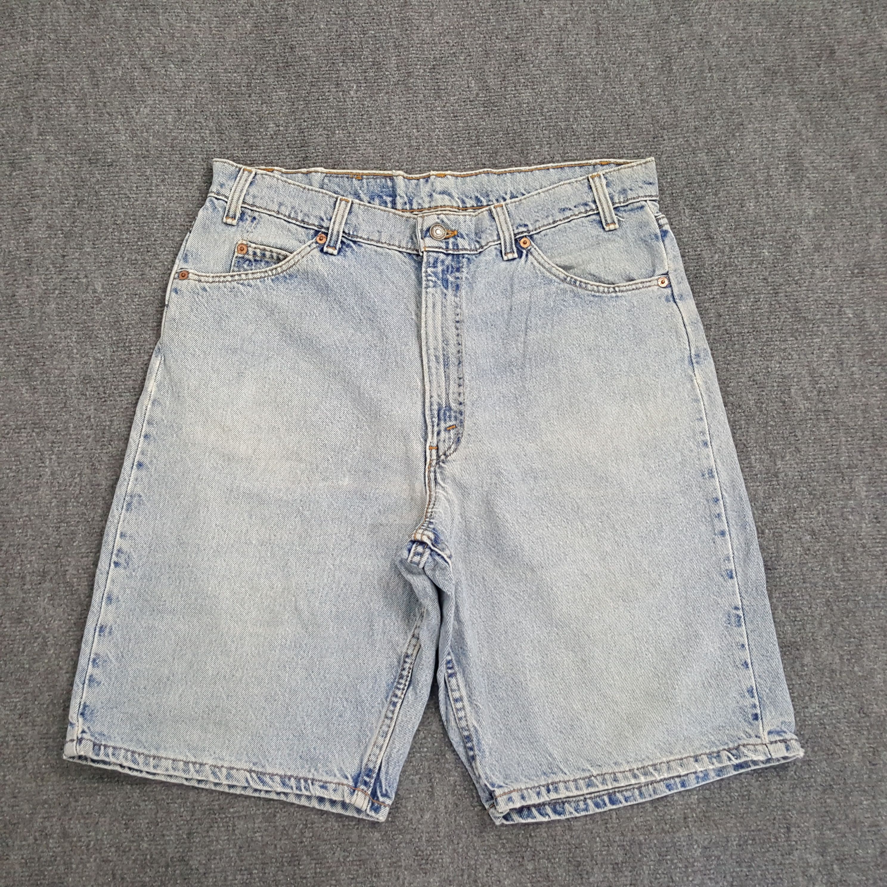 Levi's × Vintage LEVI'S 550 American Denim Style Short Jeans Size US 34 / EU 50 - 4 Thumbnail