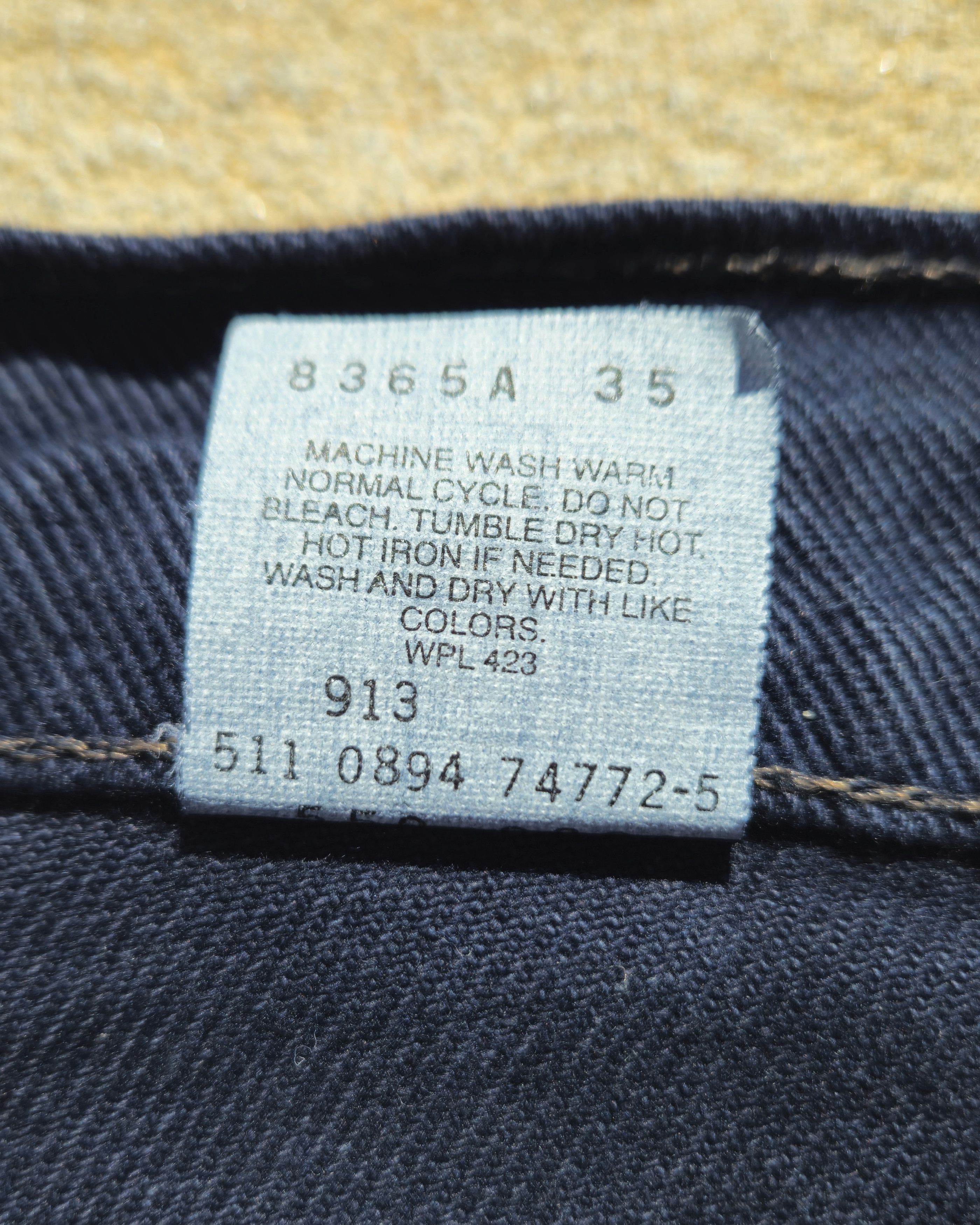 Levi's NWT Vintage 90s Levi's 550 Baggy Relaxed Tapered Deadstock Size US 36 / EU 52 - 6 Thumbnail