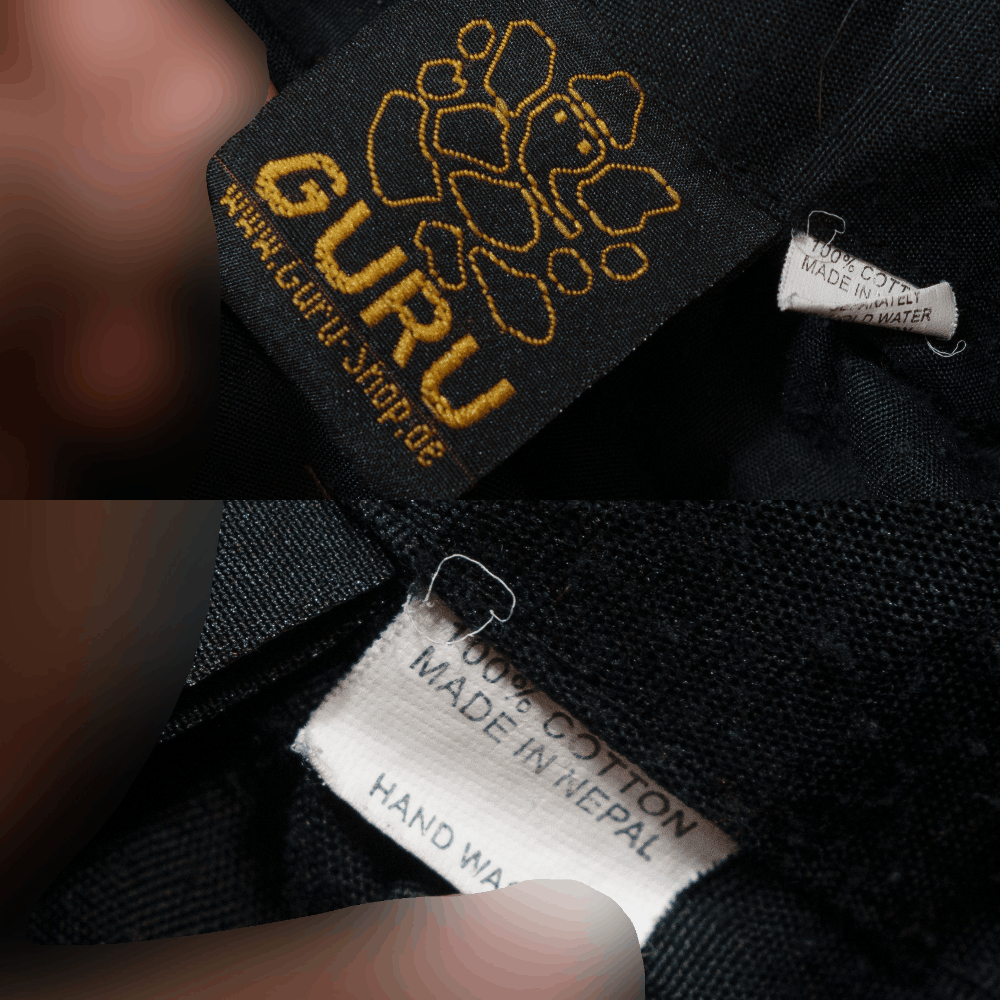 Guru × Vintage 00S Ieroglif Logo Corduroy Crossbody Bag Size ONE SIZE - 7 Thumbnail