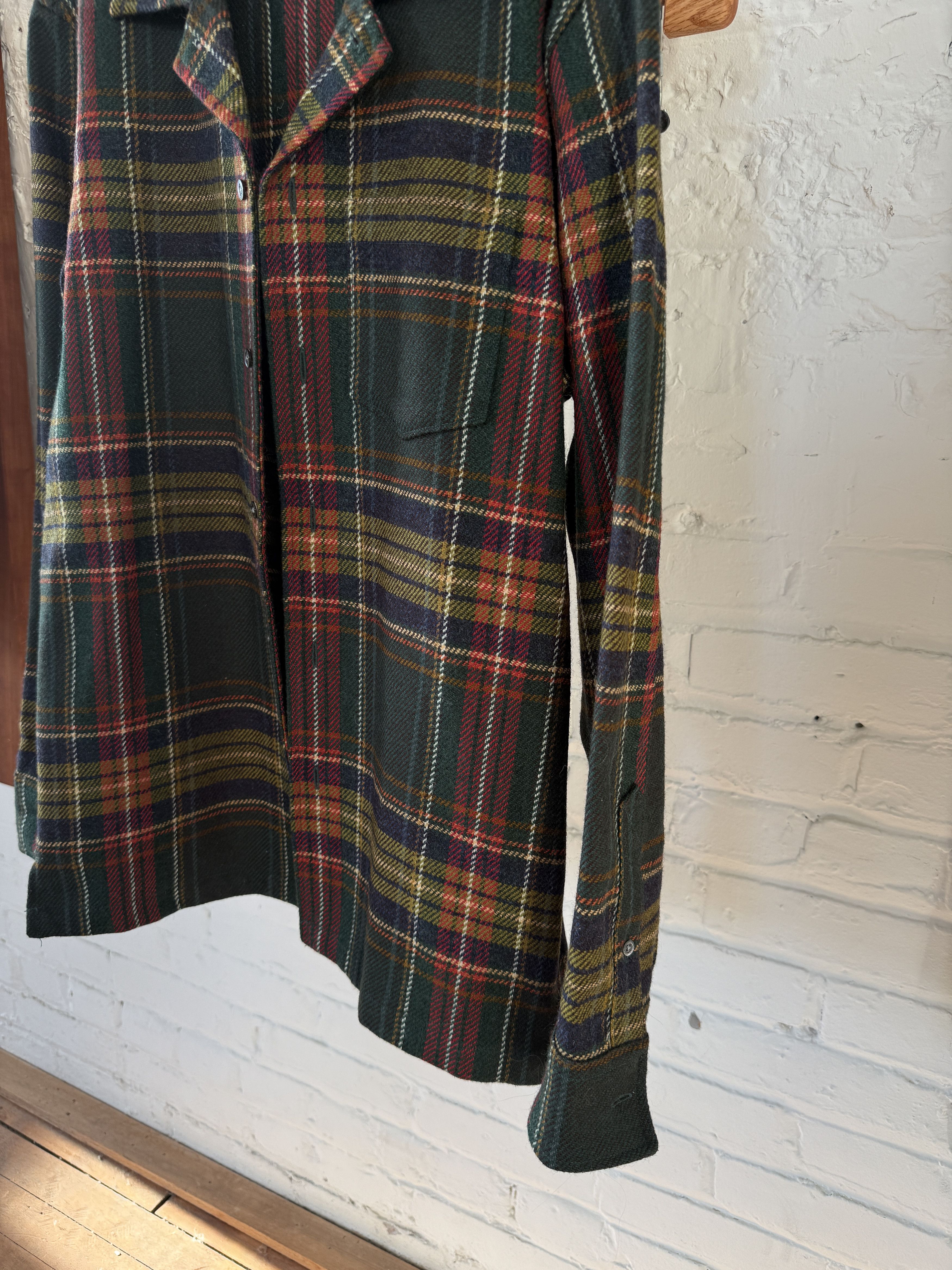 Aime Leon Dore wool flannel camp collar shirt Size US XS / EU 42 / 0 - 3 Thumbnail