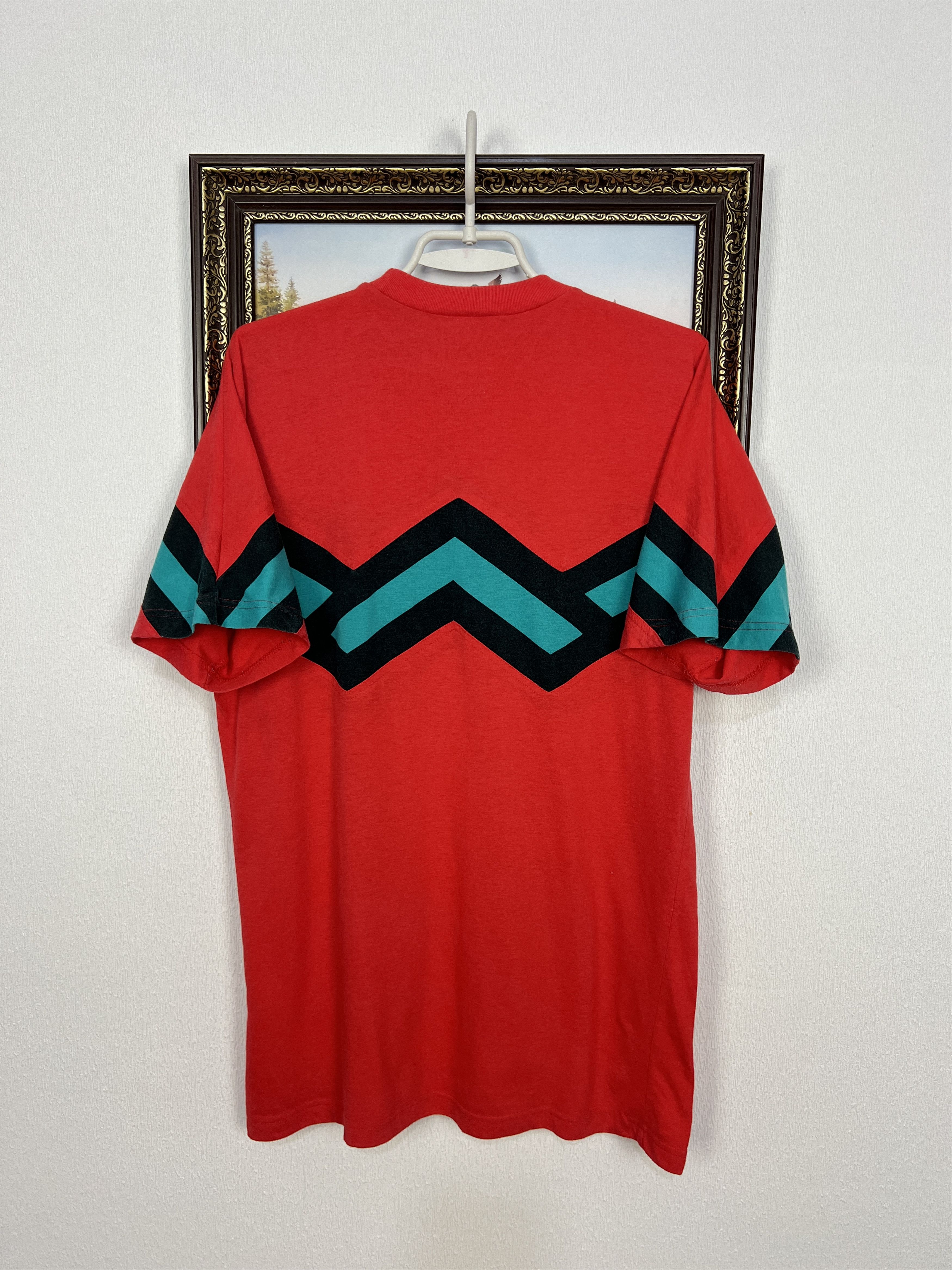 Adidas Vintage 90's Adidas Ivan Lendl Shirt Red Shirt Tennis Size US L / EU 52-54 / 3 - 8 Thumbnail
