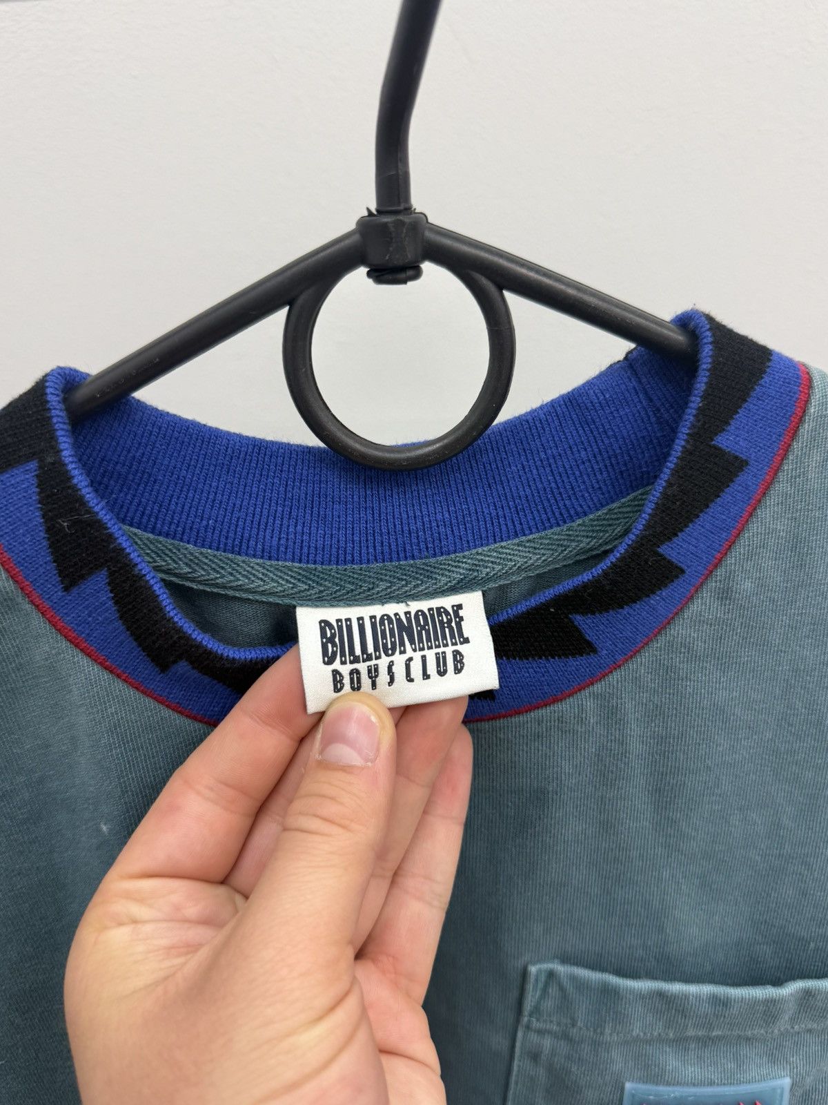 Billionaire Boys Club Billionaire Boys Club Garment Dyed Pocket Long Sleeve Tee Size US S / EU 44-46 / 1 - 3 Thumbnail