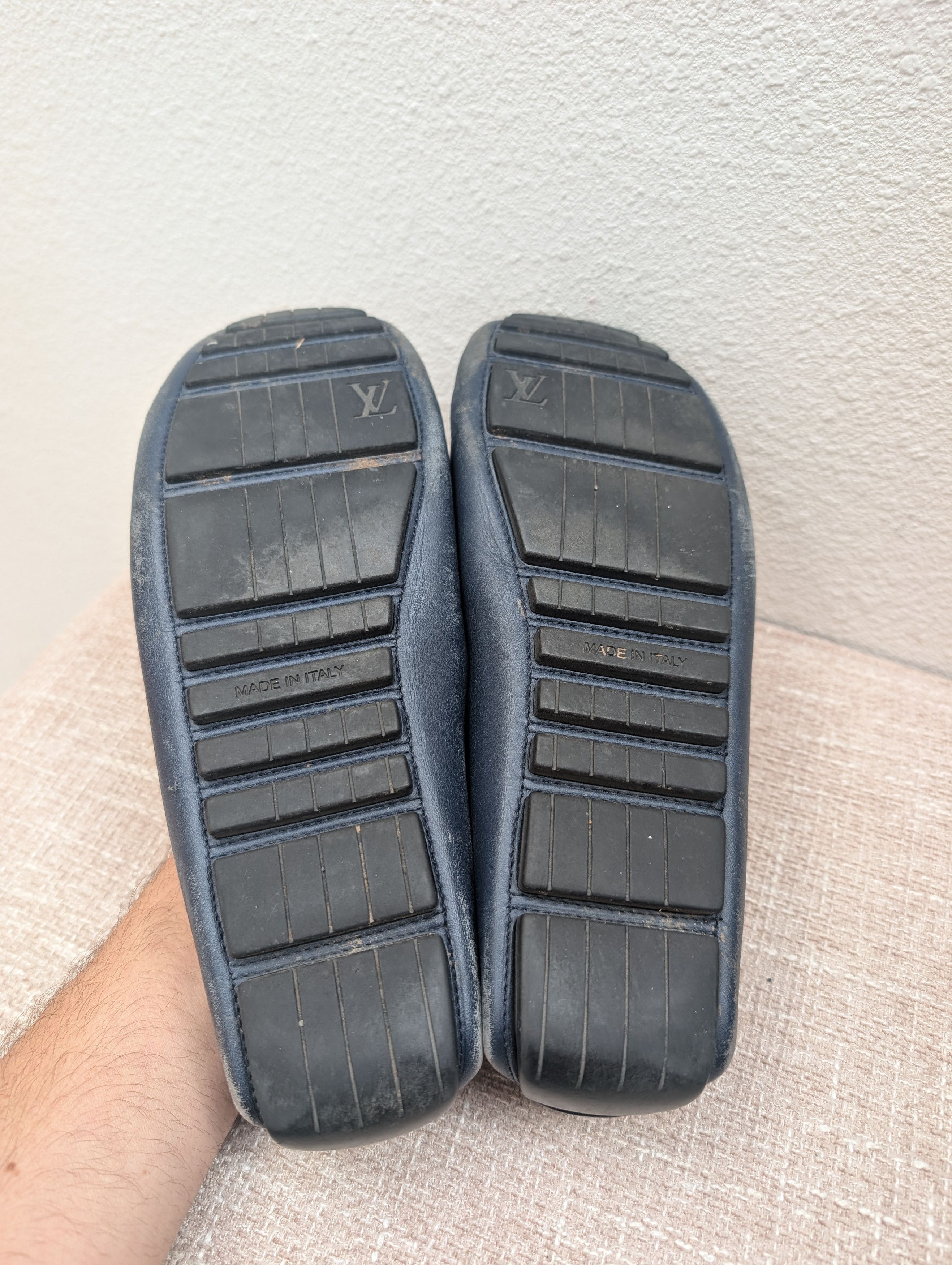 Louis Vuitton Men's Louis Vuitton Blue Lombok Loafer - Size US 9 Size US 9 / EU 42 - 5 Thumbnail