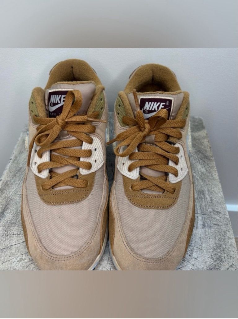 Nike Nike Air Max 90 Varsity Pack Muted Bronze| EUC | Sz 8.5M/10W Size US 8.5 / EU 41-42 - 3 Thumbnail