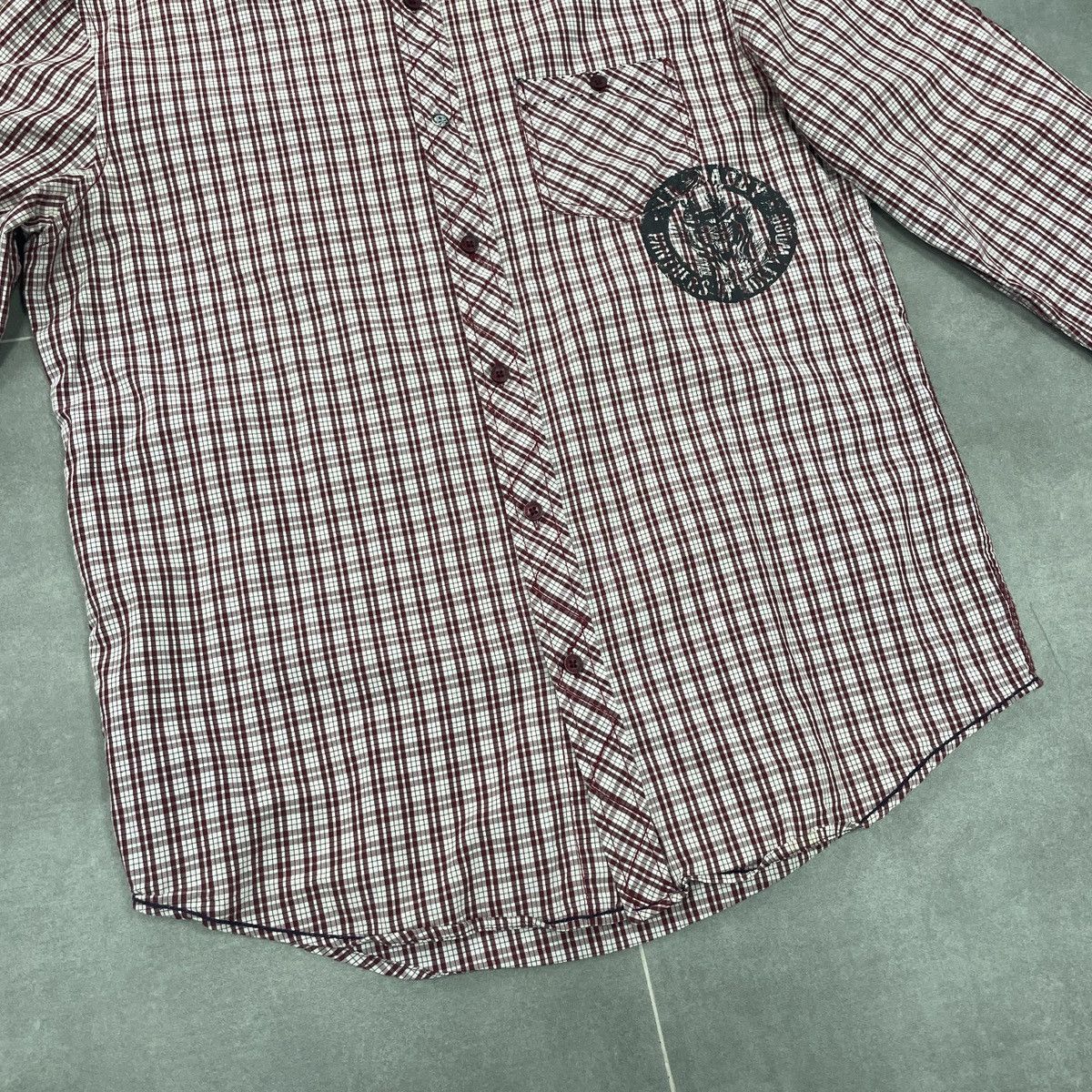 Ed Hardy Ed Hardy Eagle Ship Button Shirt Size M Size US M / EU 48-50 / 2 - 8 Thumbnail
