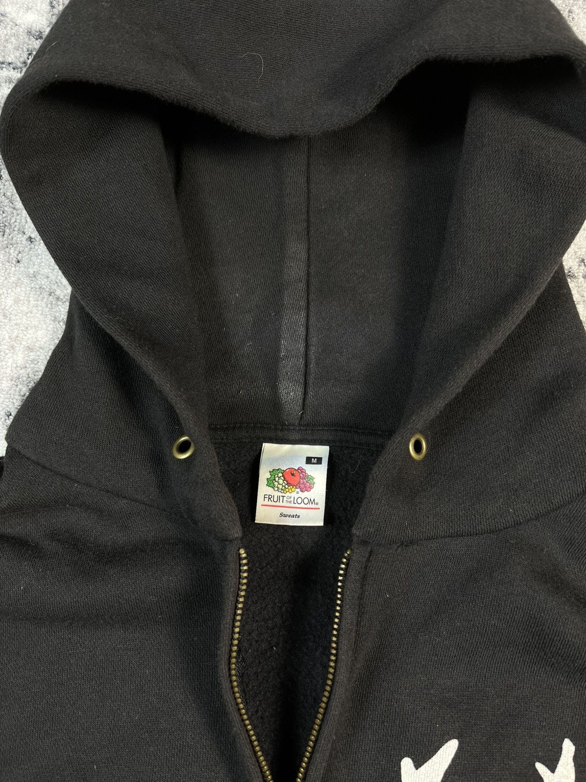 Other Utilitarian Death Zip Hoodie Graphic Punk Sweatshirt M Size US M / EU 48-50 / 2 - 6 Thumbnail