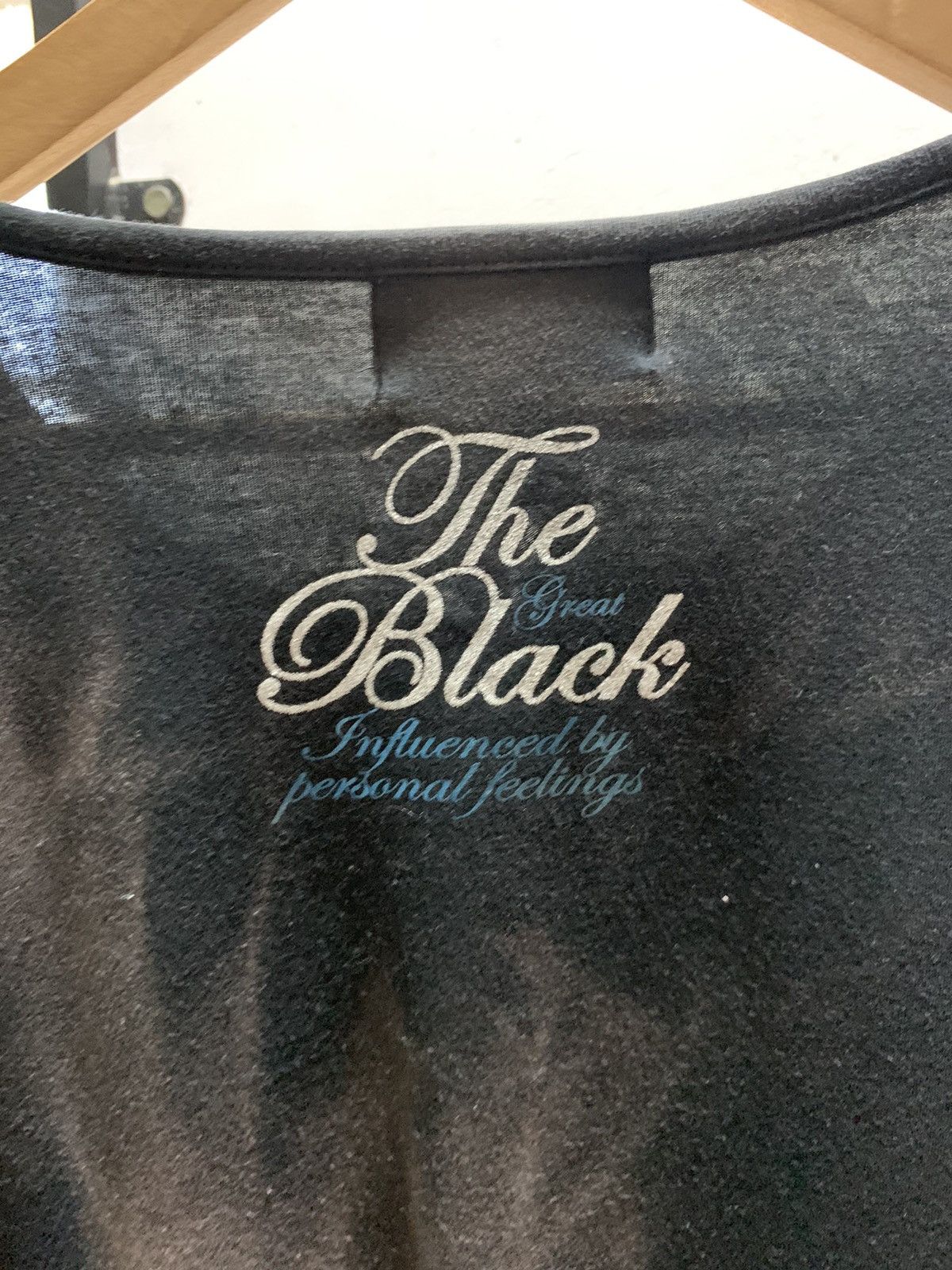 Hysteric Glamour Japanese Brand Bernings The Black Label poem Faded Size US L / EU 52-54 / 3 - 11 Thumbnail