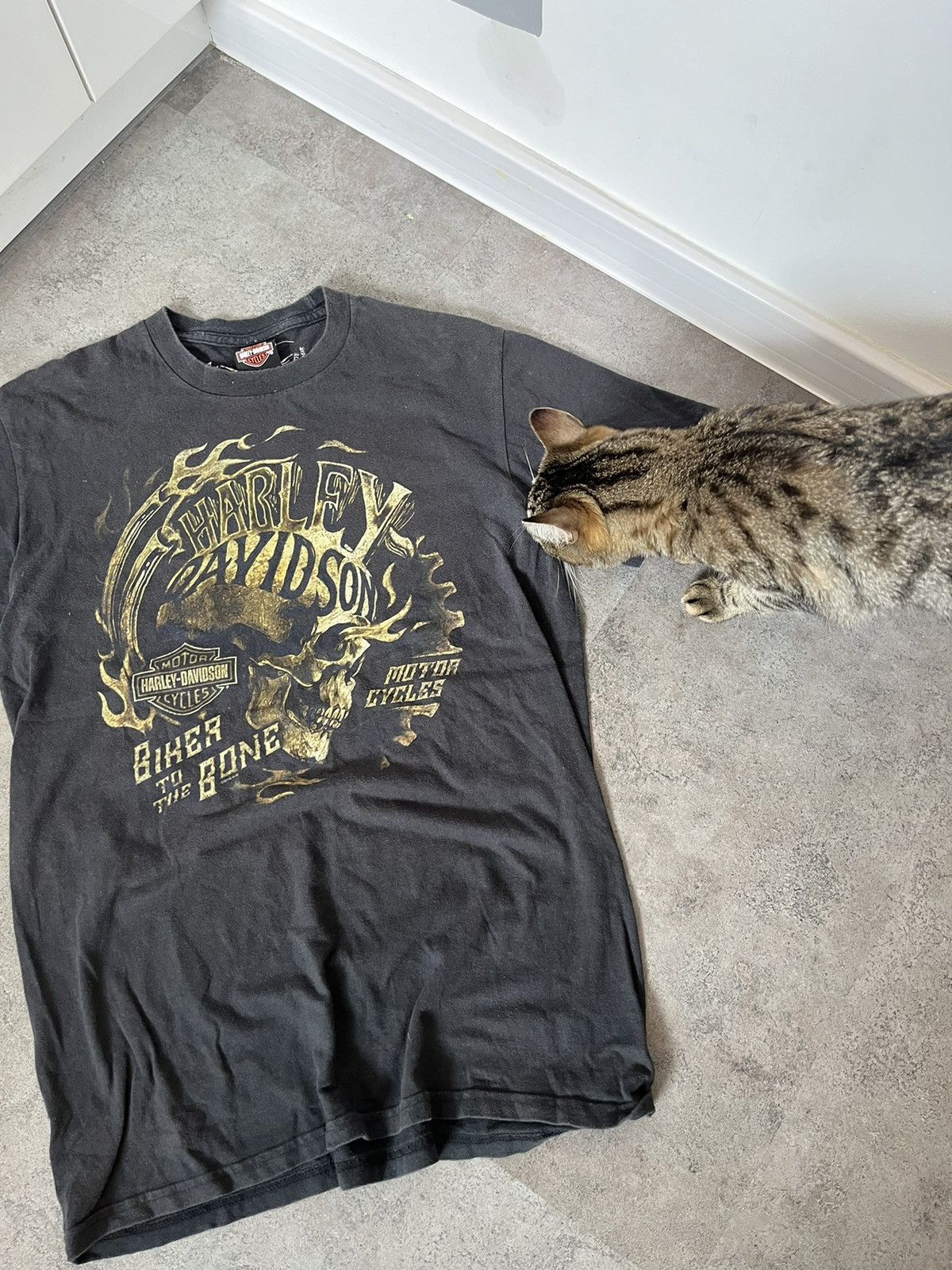 Harley Davidson × Vintage Harley Davidson t-shirt vintage England Size US M / EU 48-50 / 2 - 3 Thumbnail